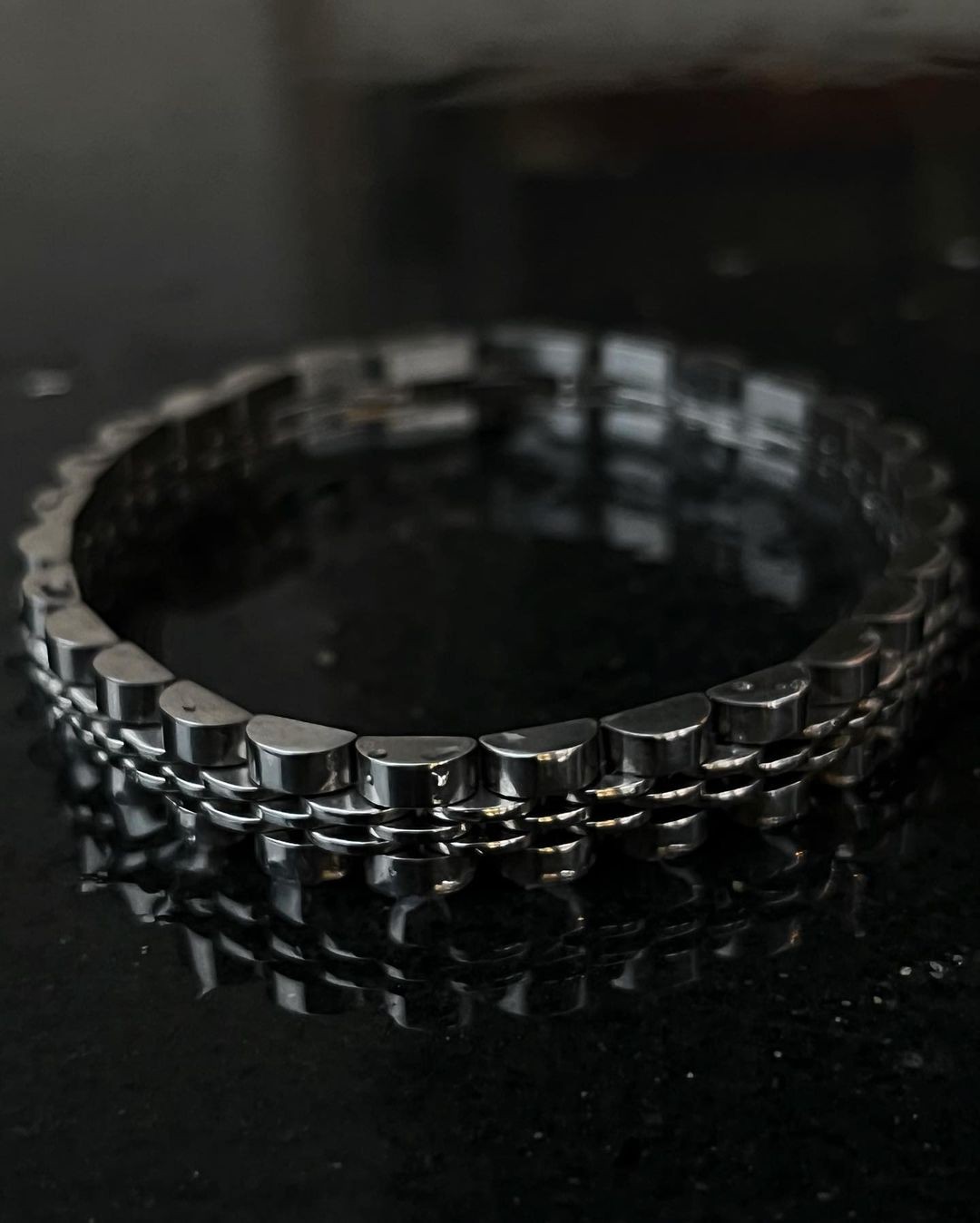 Steel Thick Bracelet