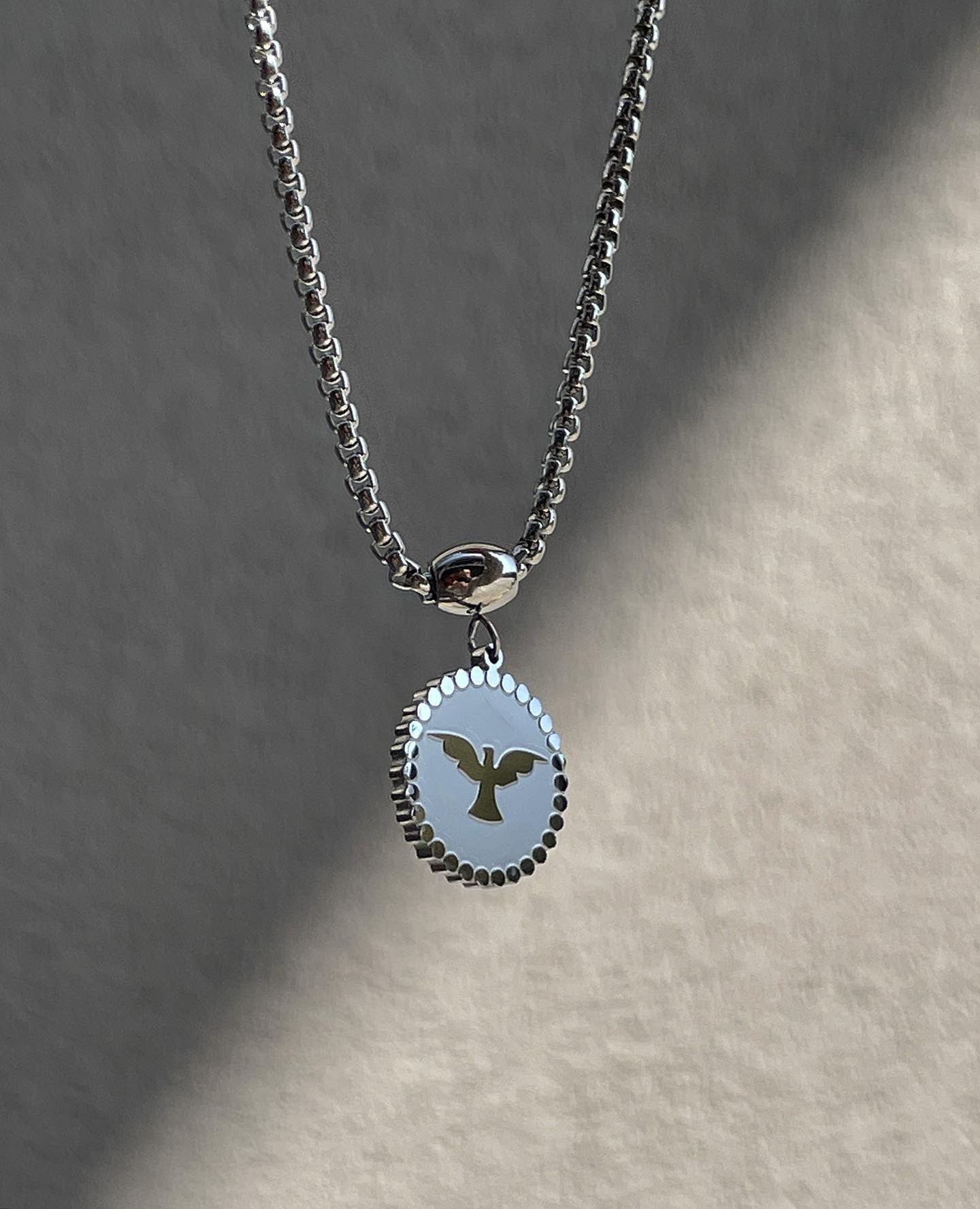 Silver Eagle Necklace