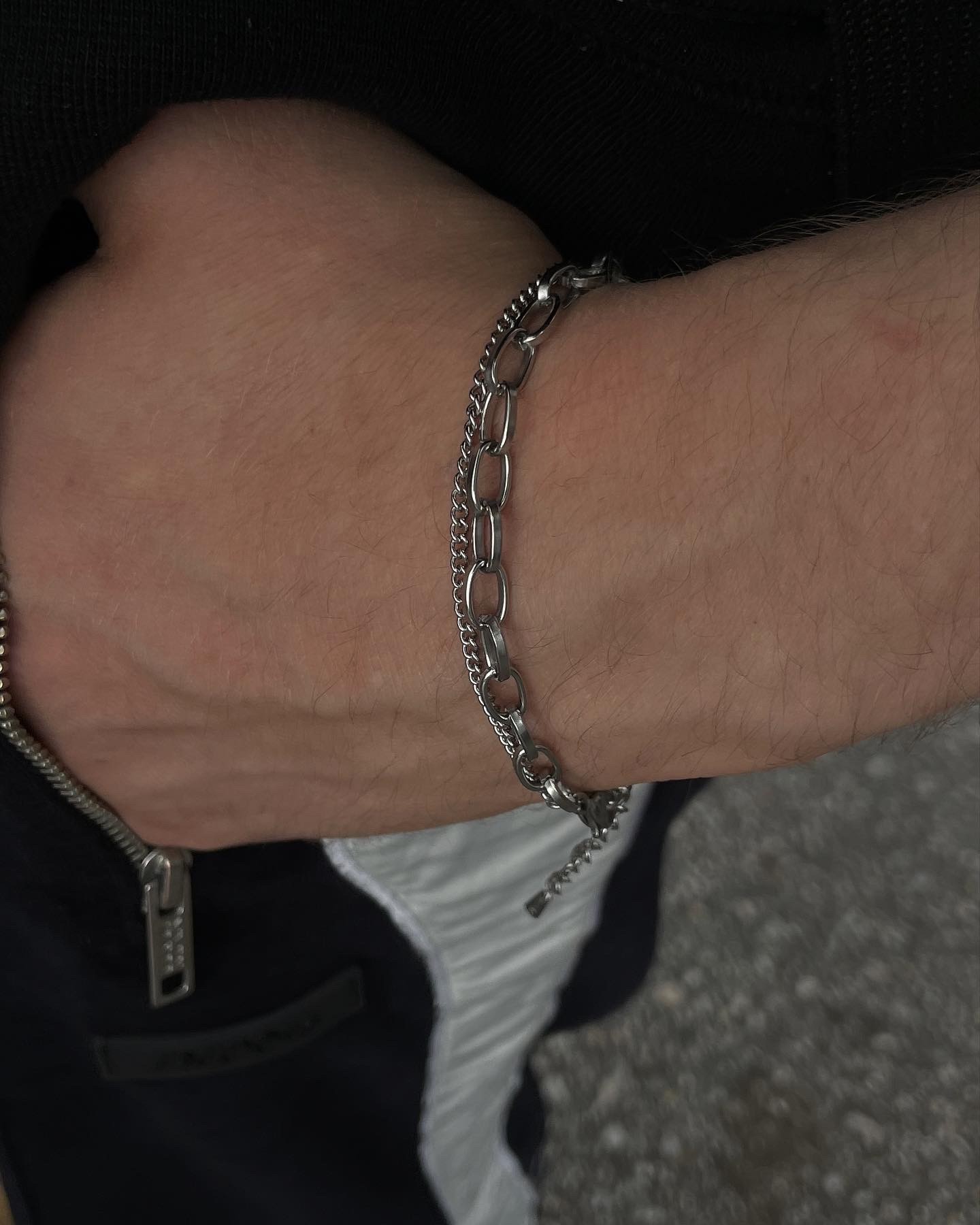 Tiny-Thick Chain Bracelet 