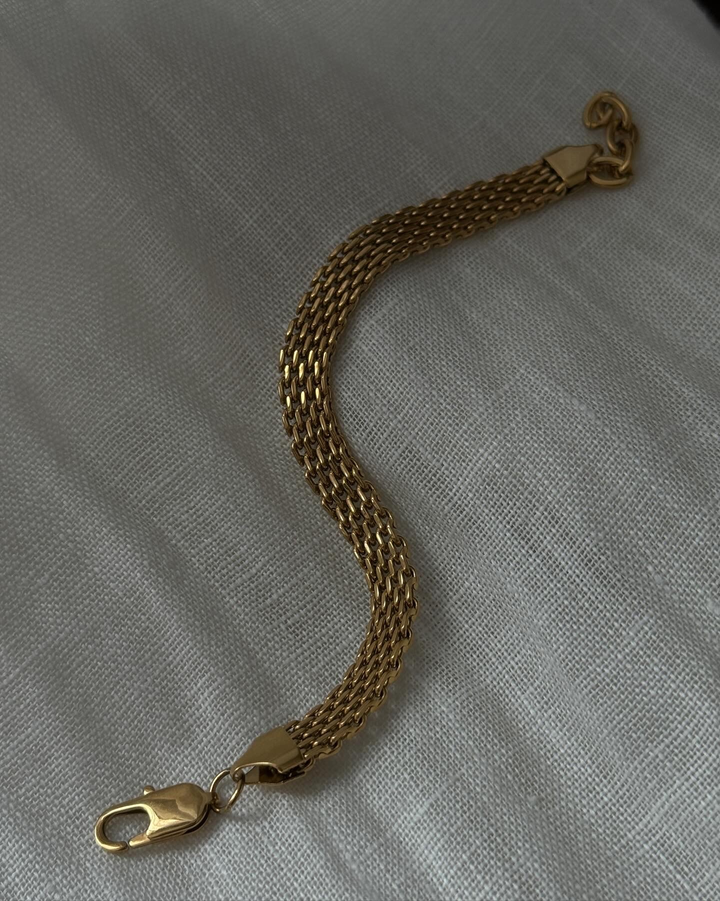 S.L Gold Bracelet