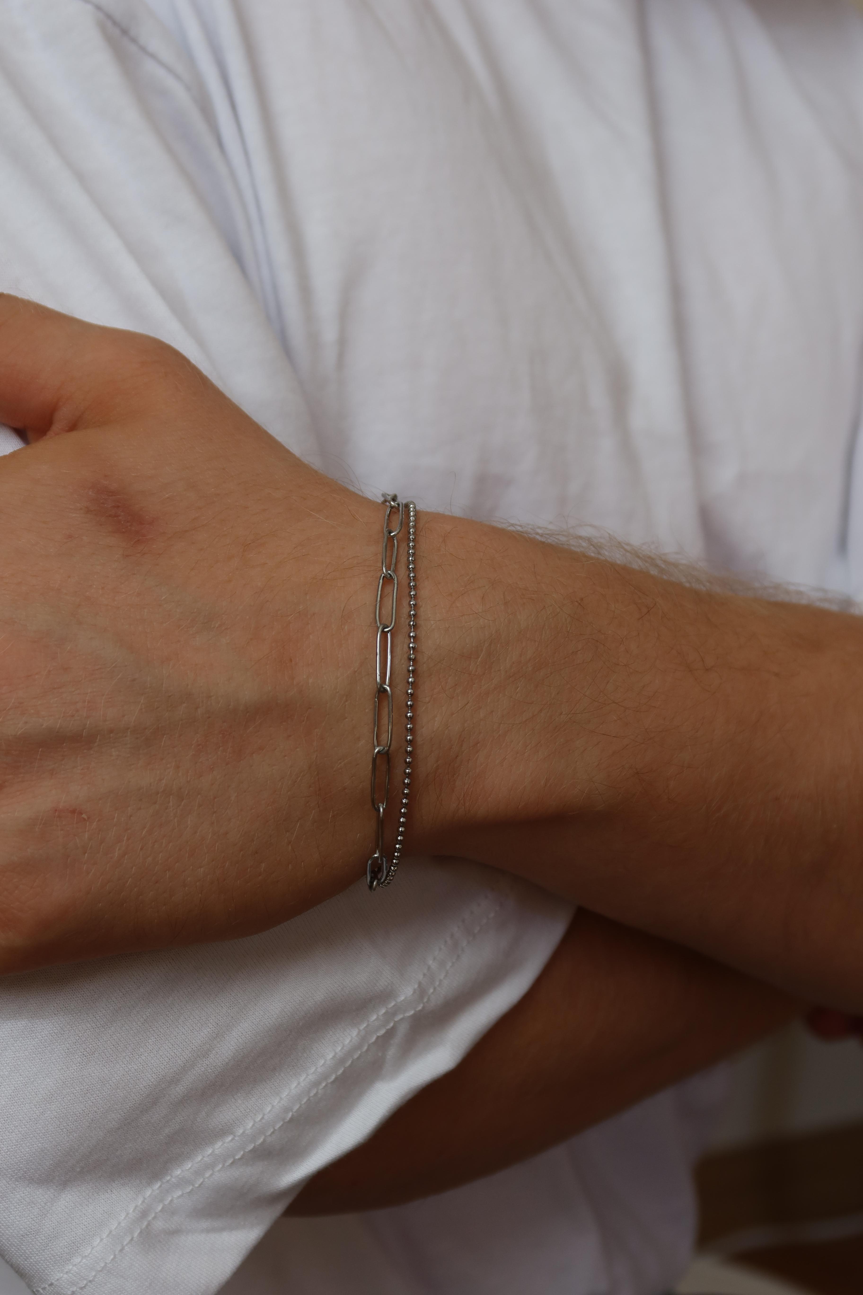 V.T Silver Bracelet