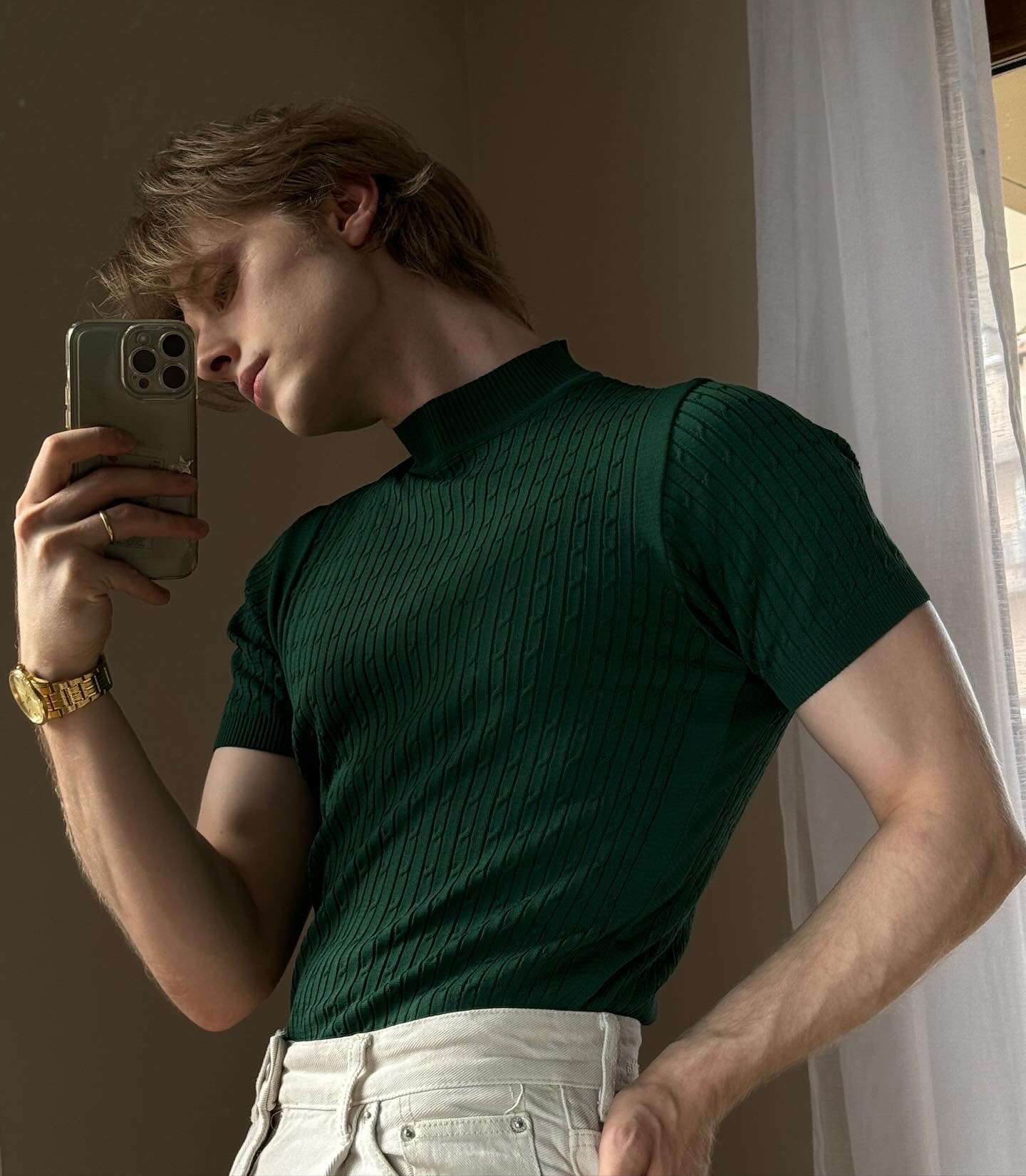 Green Braid Tshirt