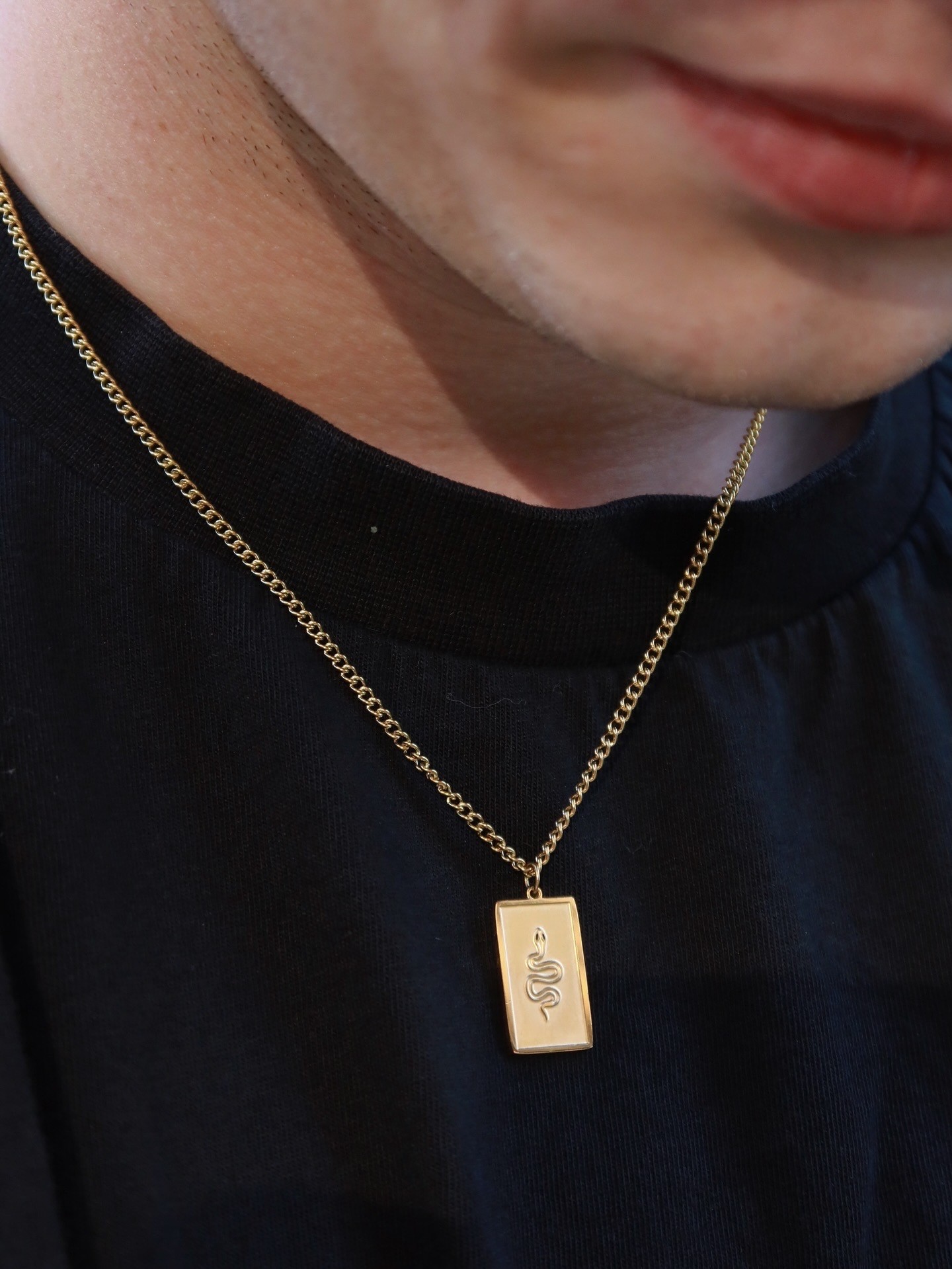 Gold Venom Plate Necklace