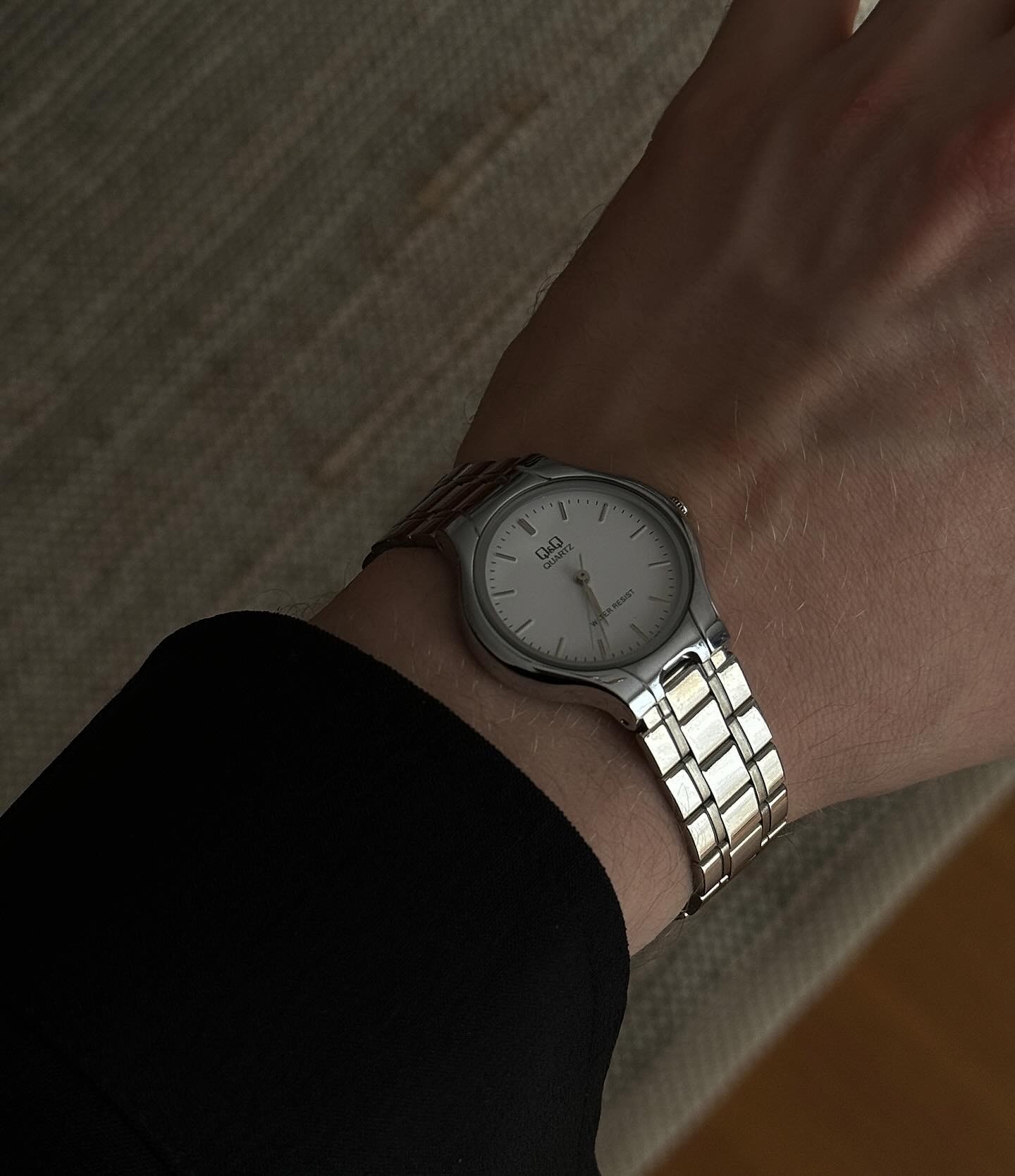 N.TT Silver Vintage Wristwatch 
