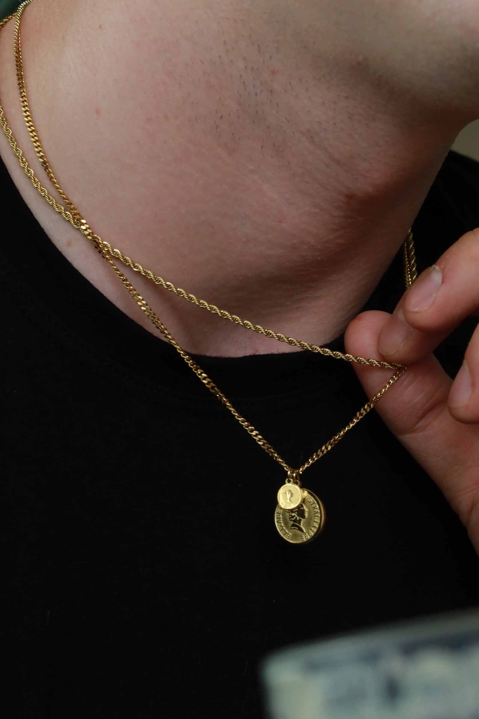 🌞Vintage Auger Elizabeth Necklace