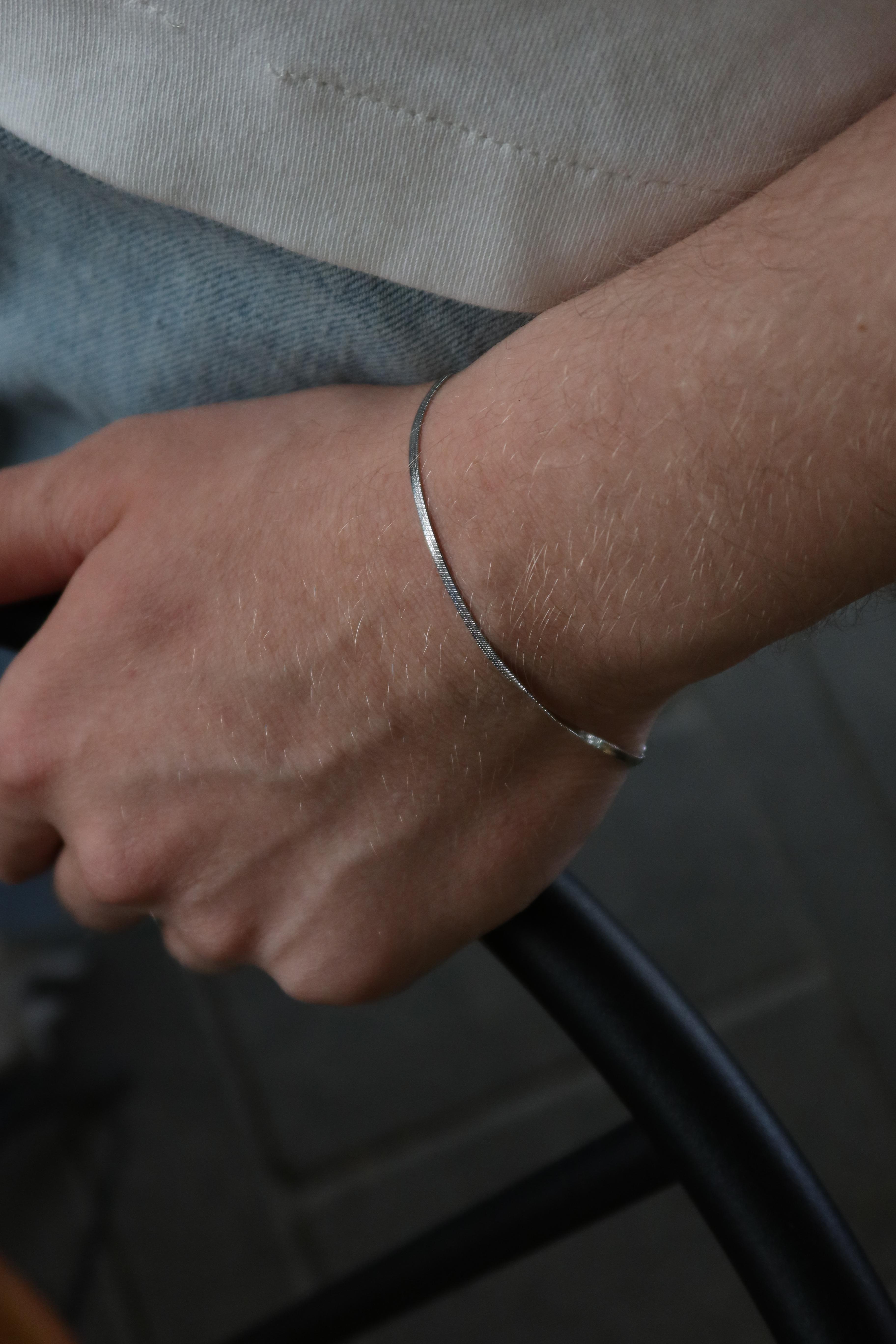 Thin Snake Chain Bracelet