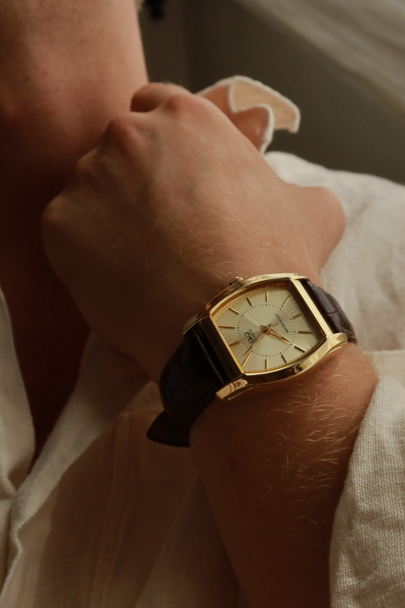 Golden Era Brown Wristwatch 