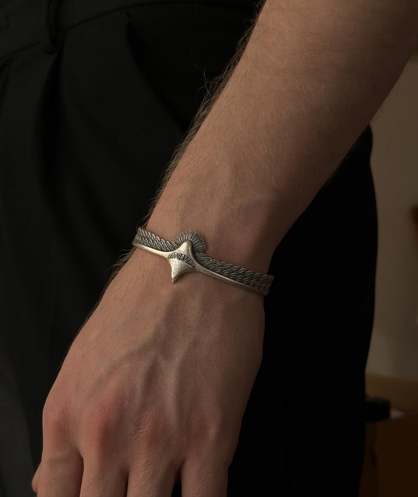 Silver Eagle Bracelet 