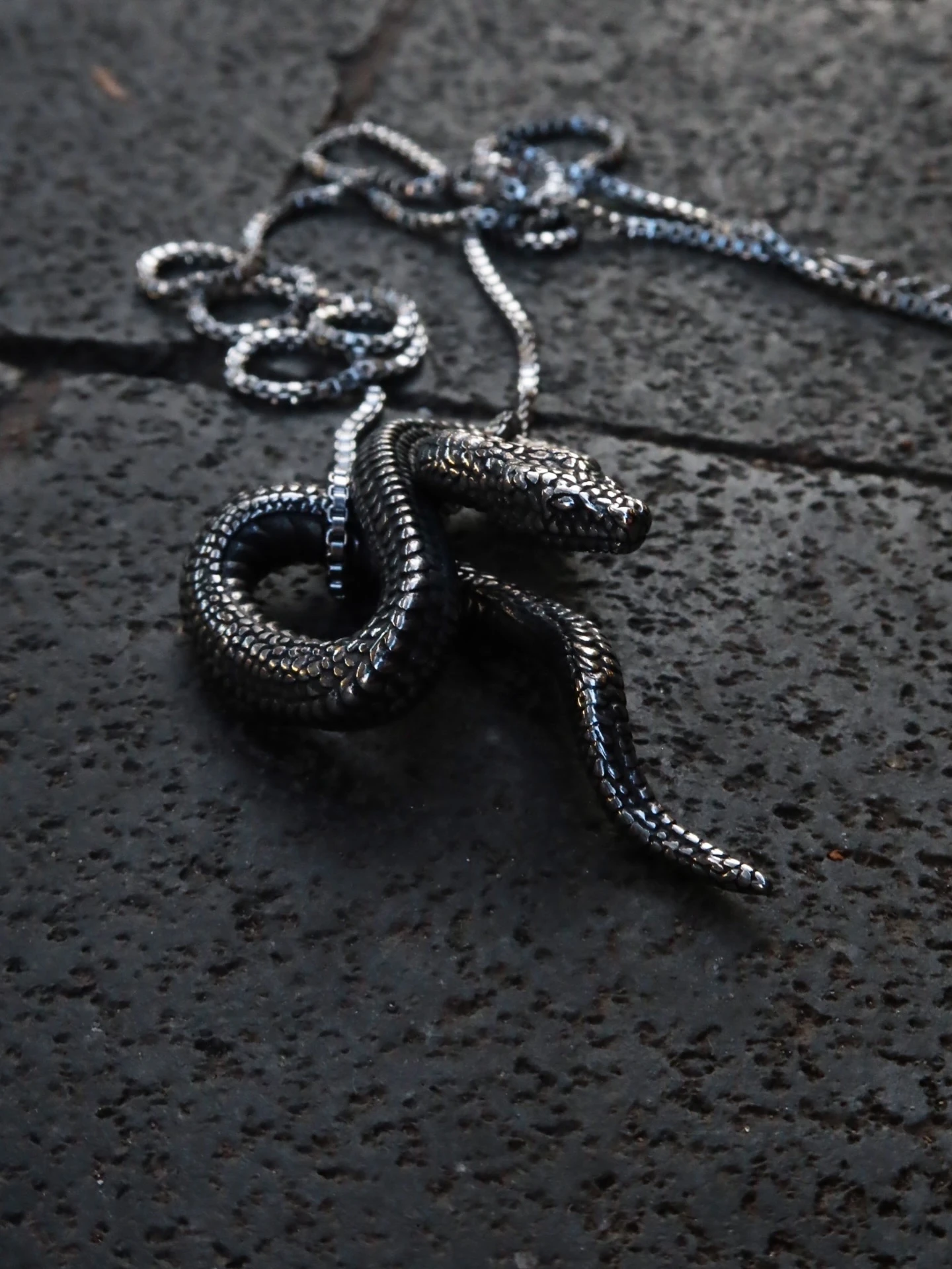 Cube Chain Phyton Necklace 🐍
