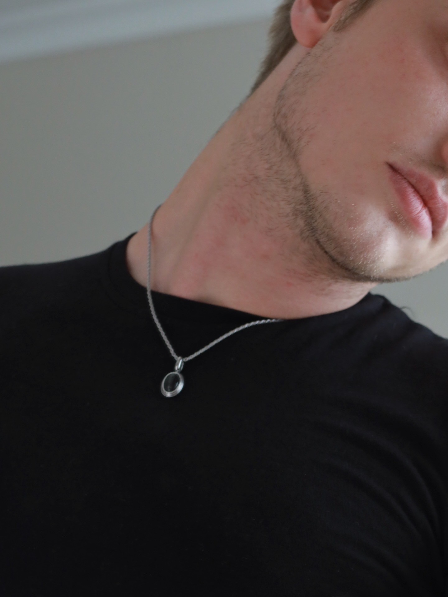 Black Stone S. Vintage Necklace