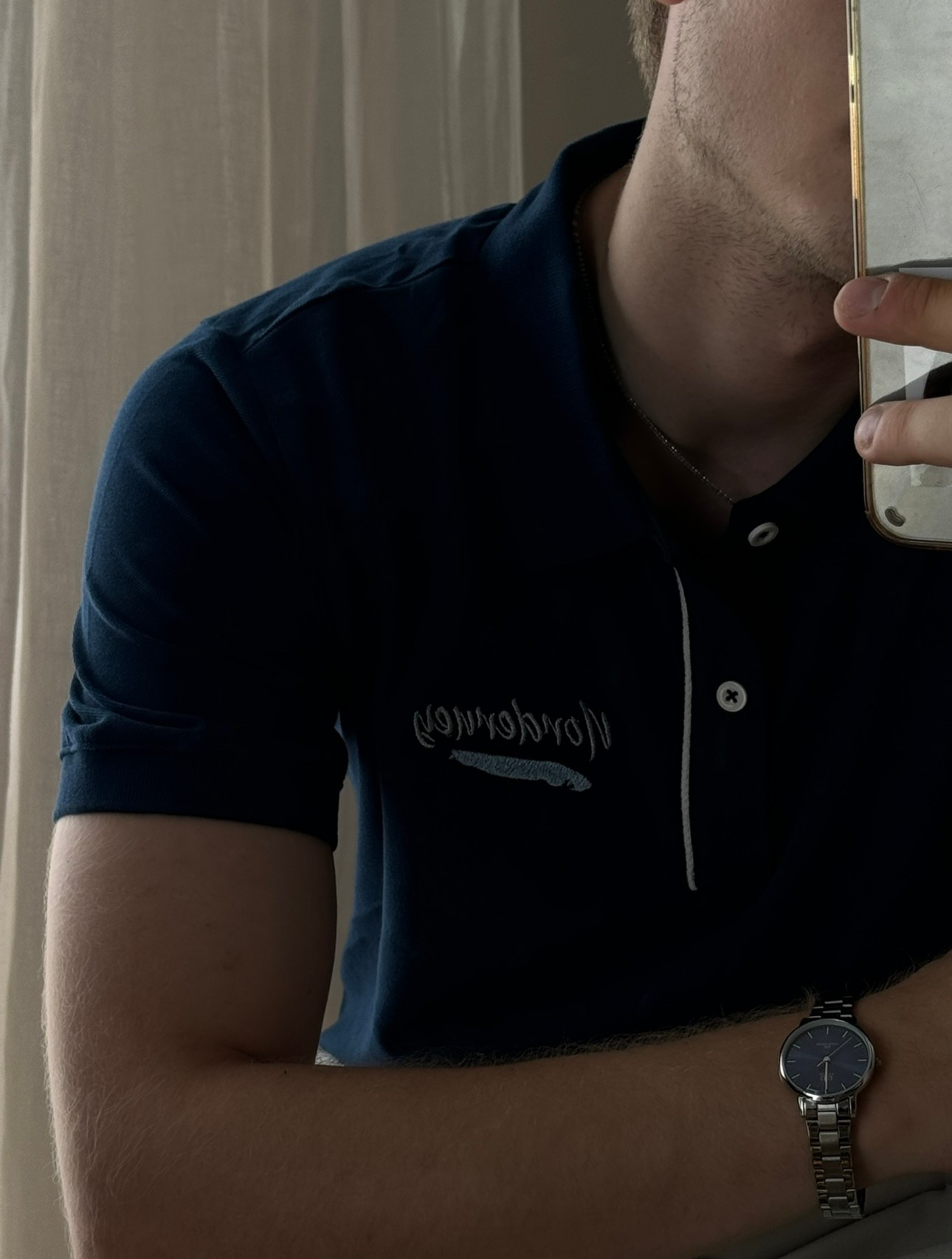 Navy Blue Polo Shirt