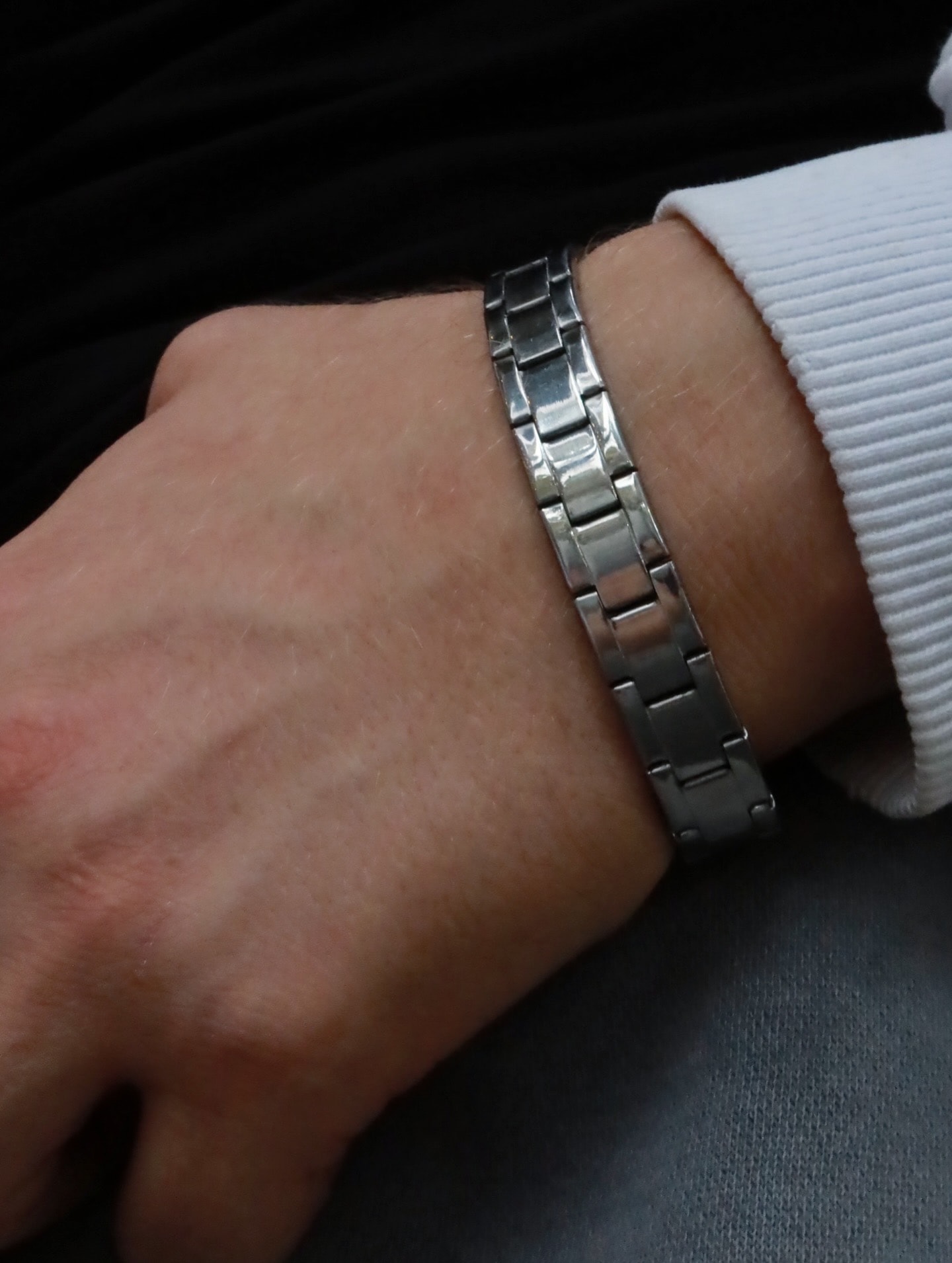 Steel Wave Bracelet
