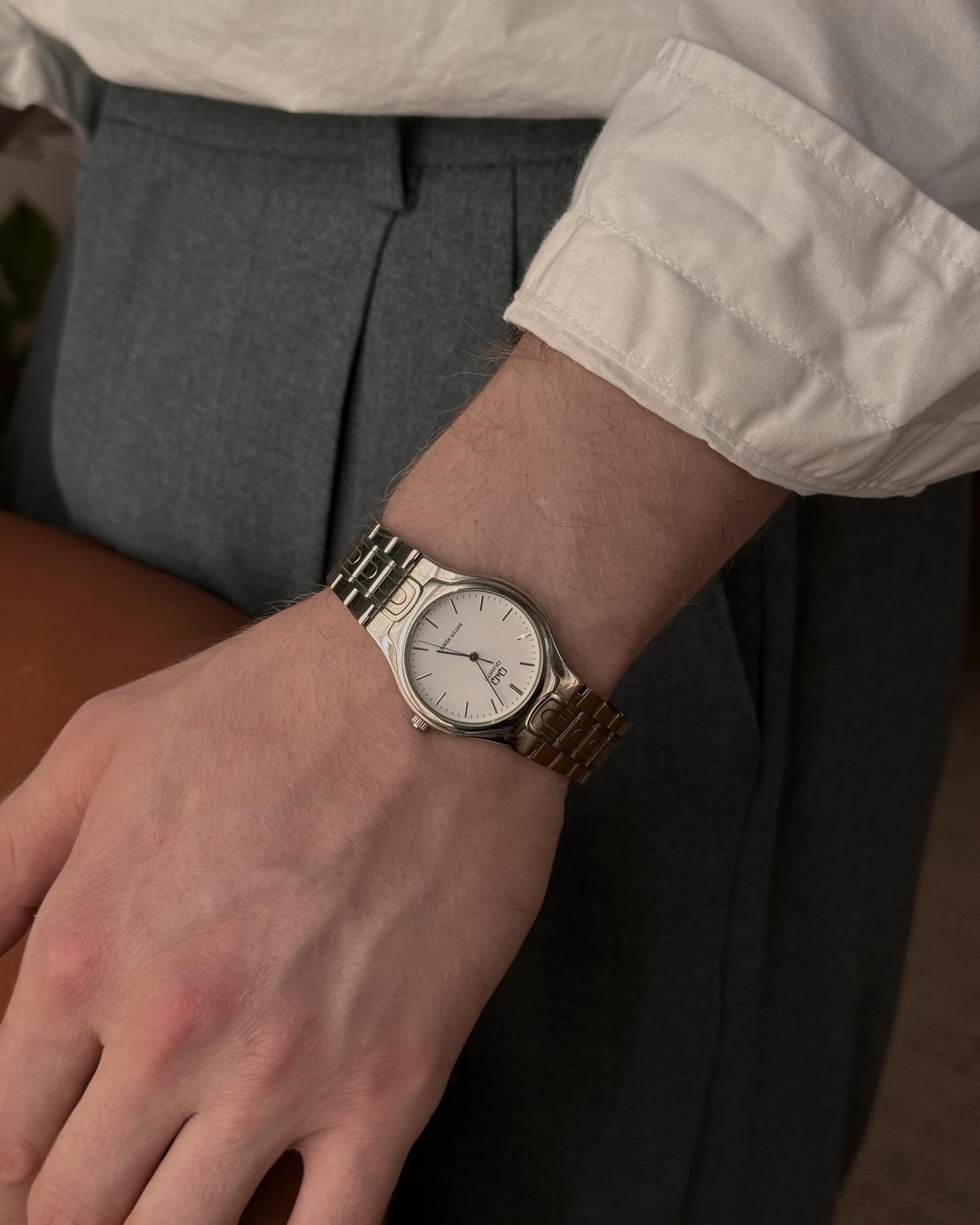 L.S.E Silver Vintage Wristwatch 