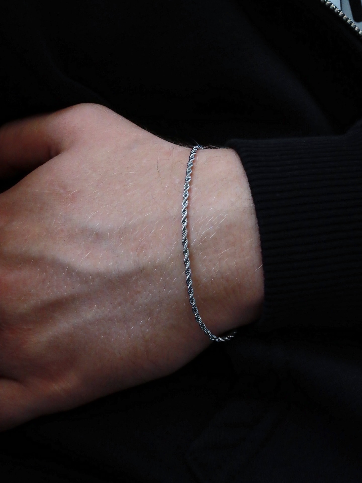 Slim Chain Auger Bracelet ⛓️