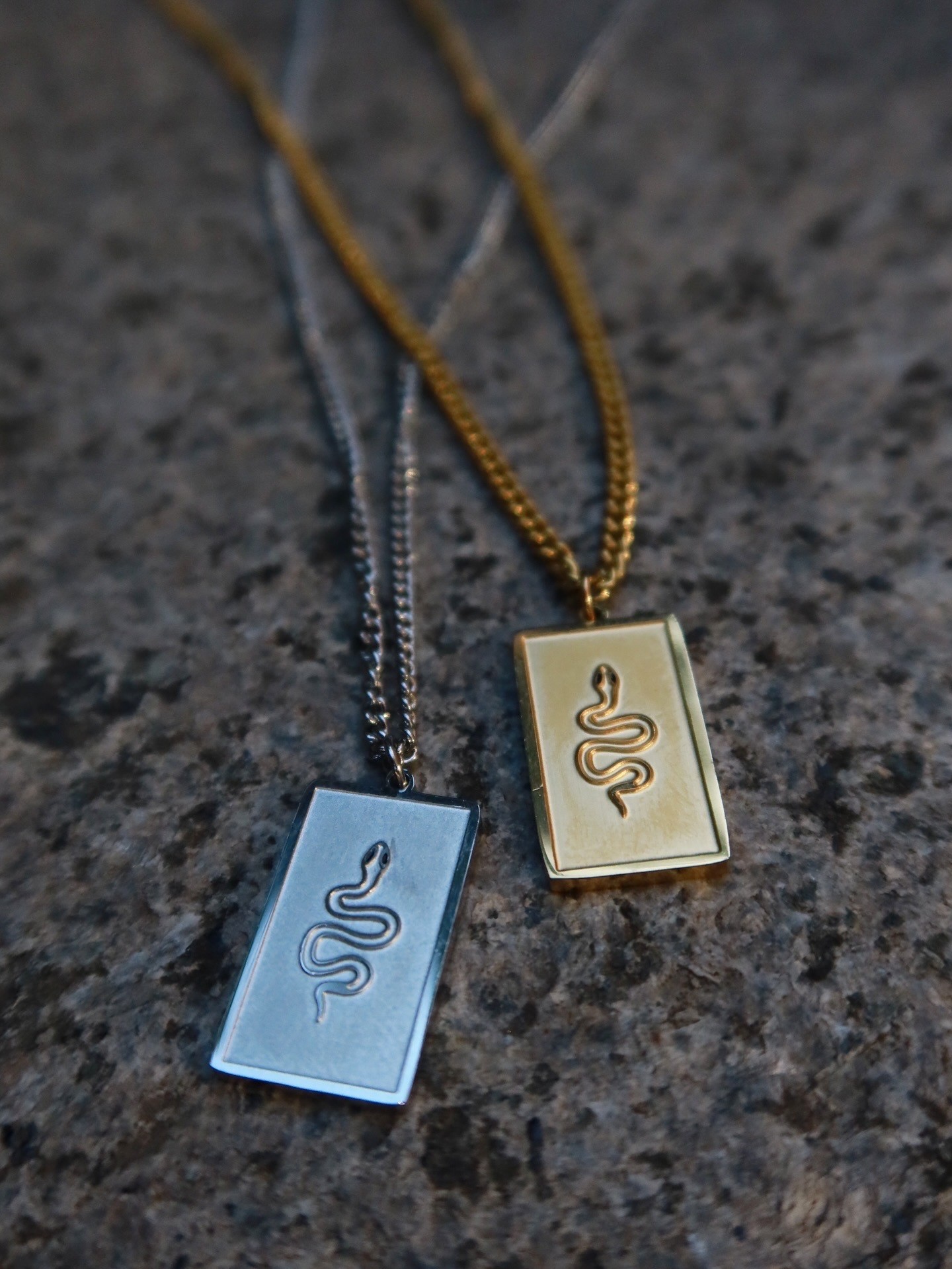 Gold Venom Plate Necklace