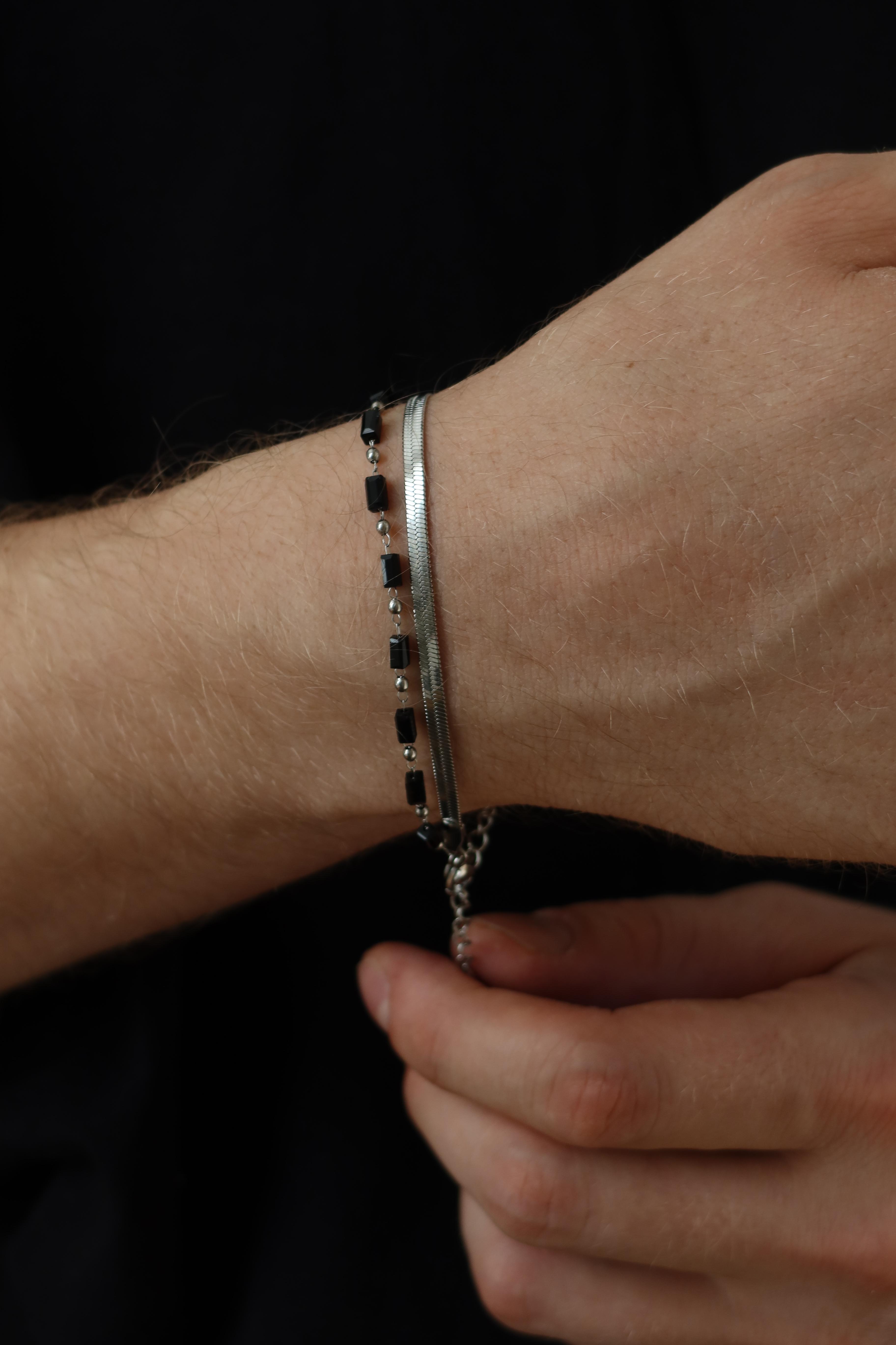 Bead-mirror Bracelet