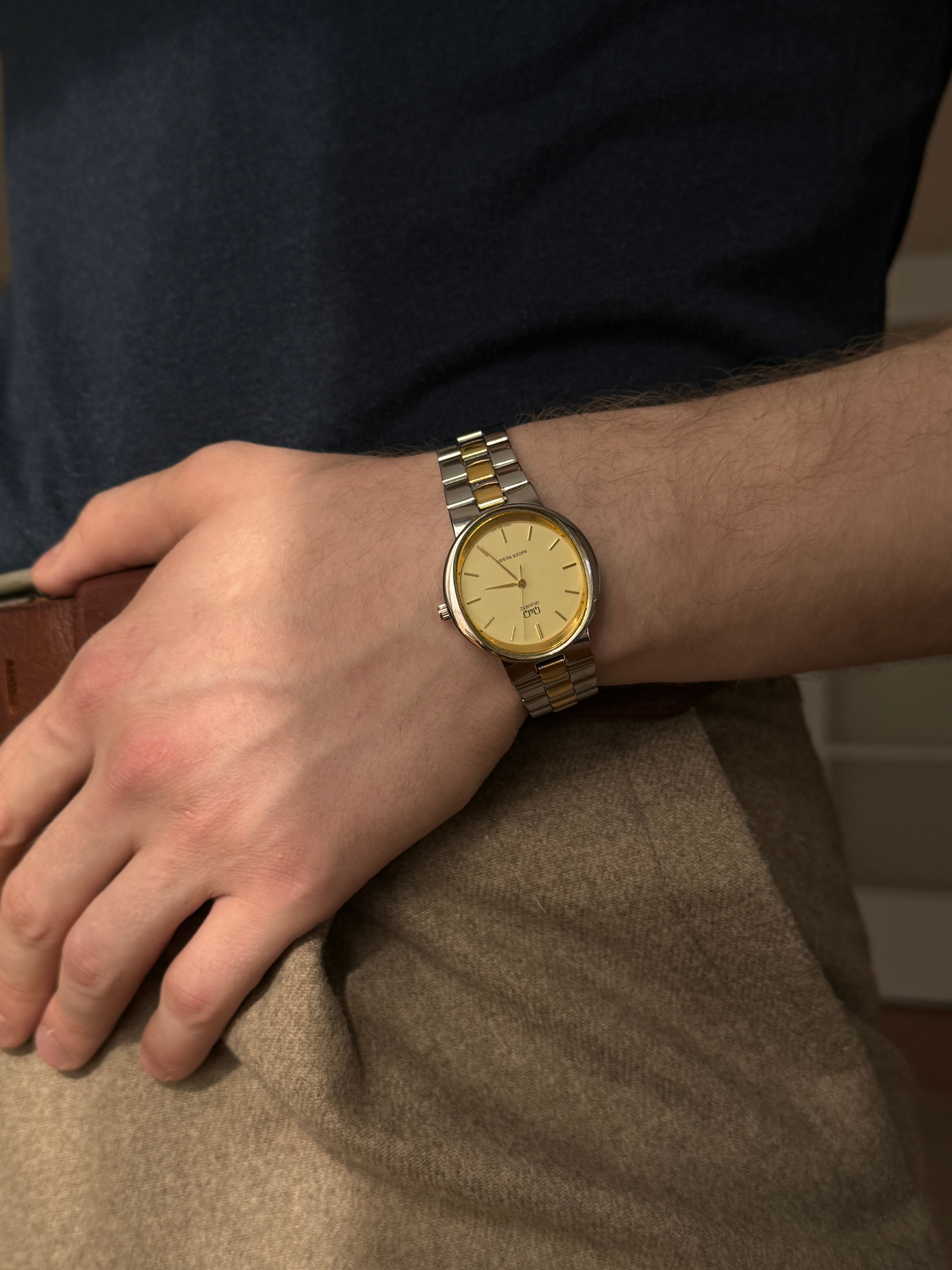S.T Gold-Silver Vintage Wristwatch 