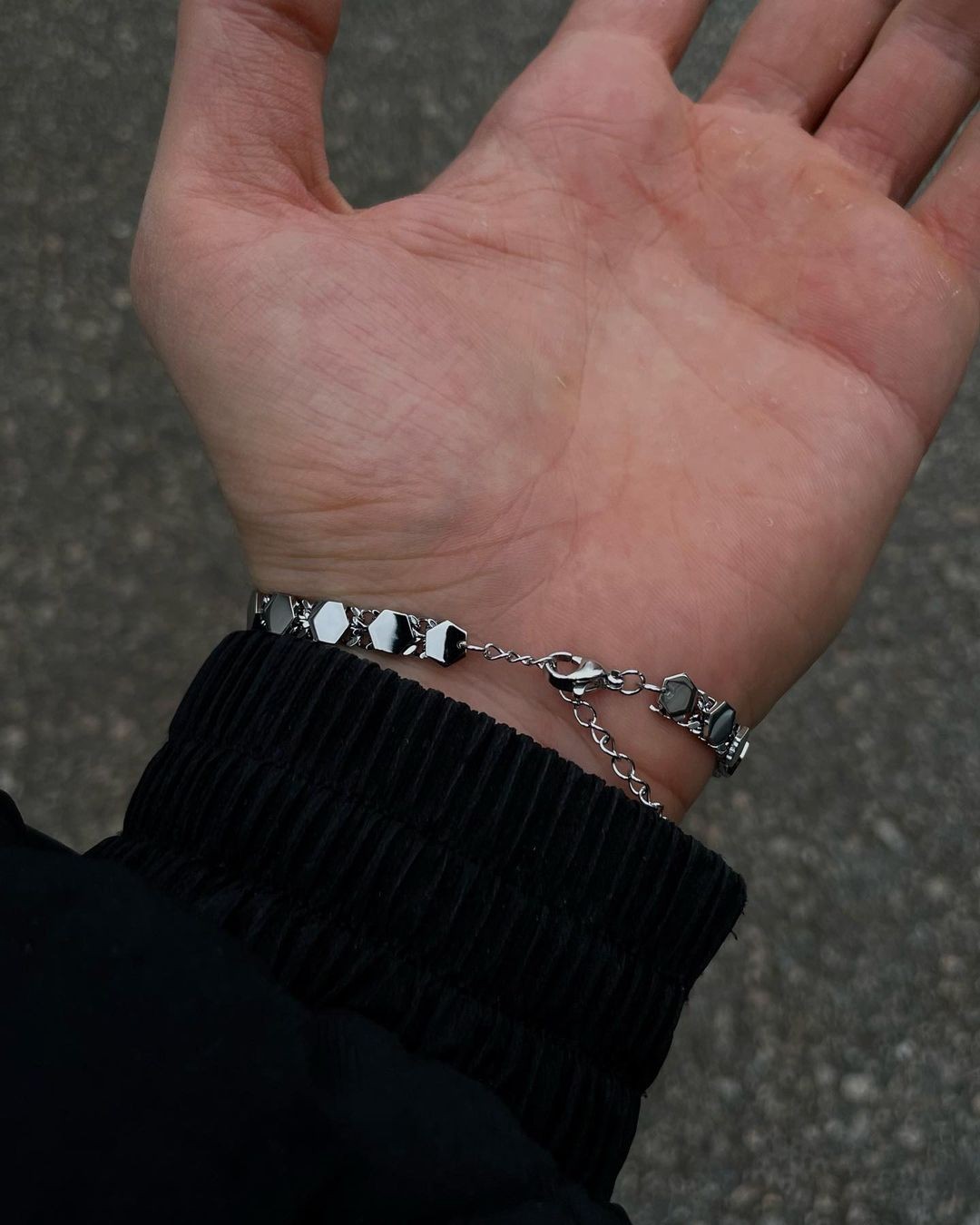 Hexagon Mirror Bracelet