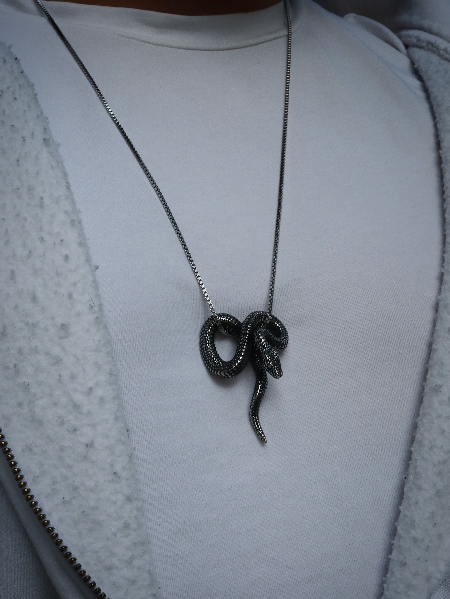 Cube Chain Phyton Necklace 🐍