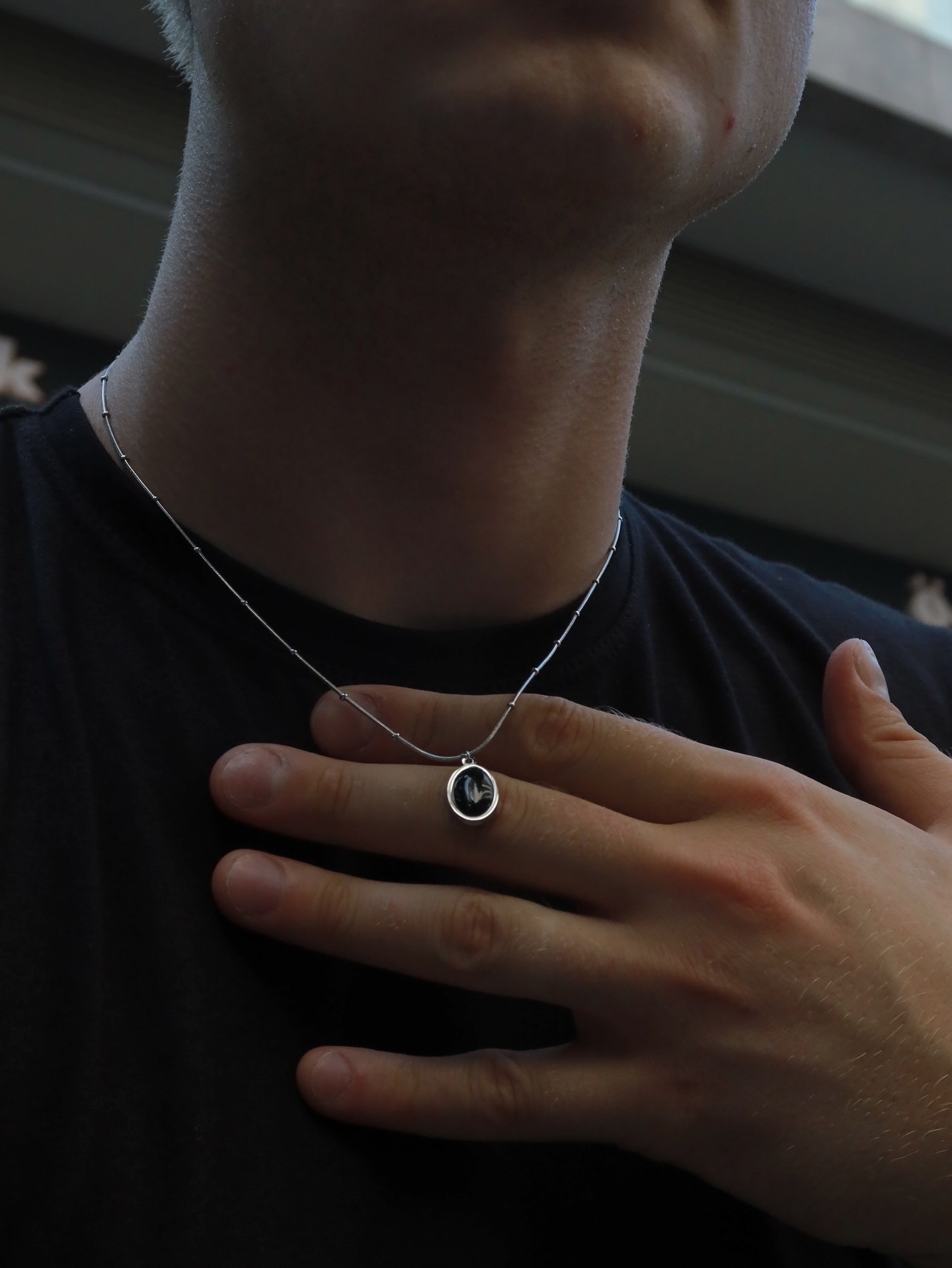 Lunar Eclipse Vintage Necklace