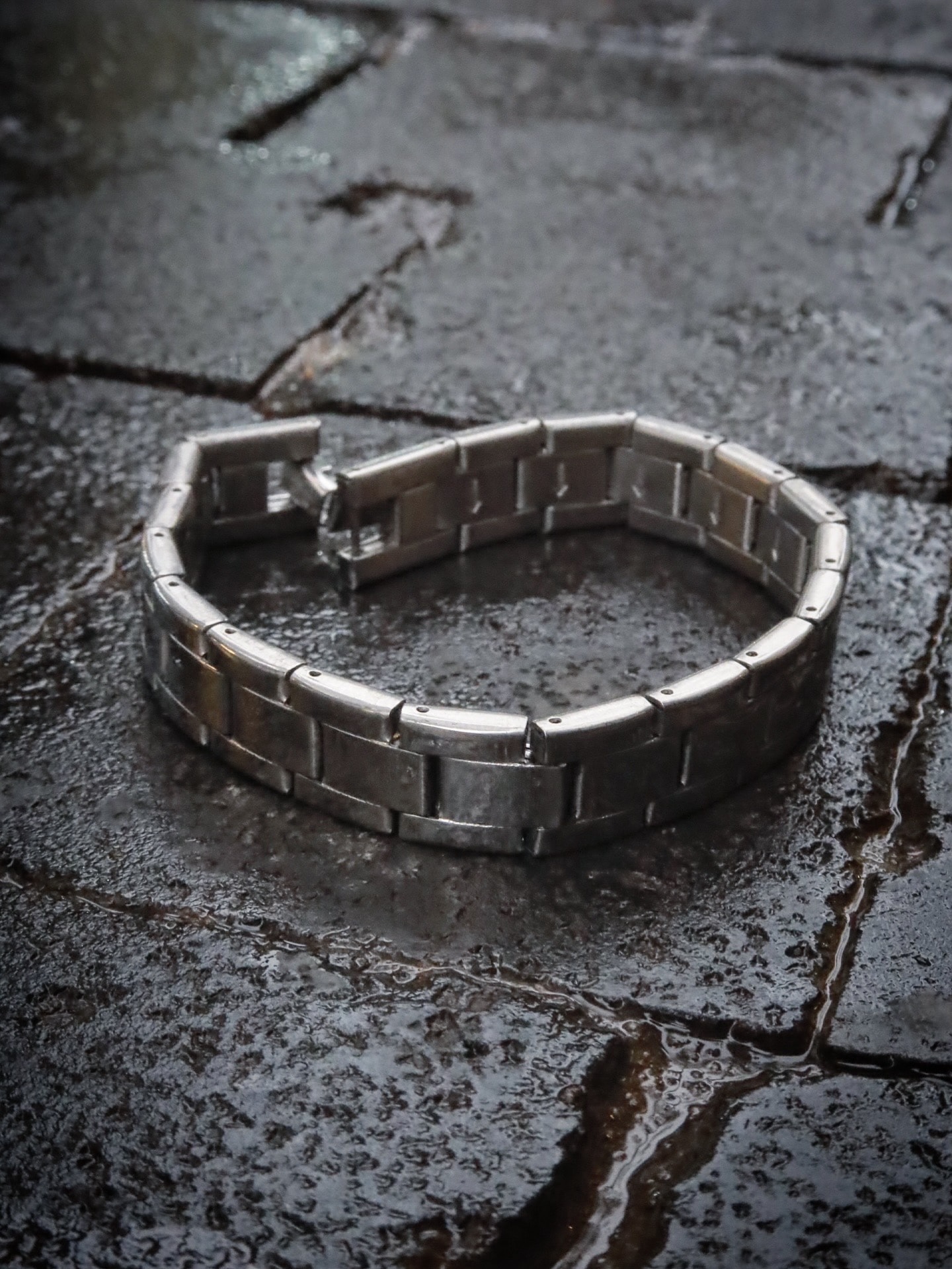 Steel Wave Bracelet