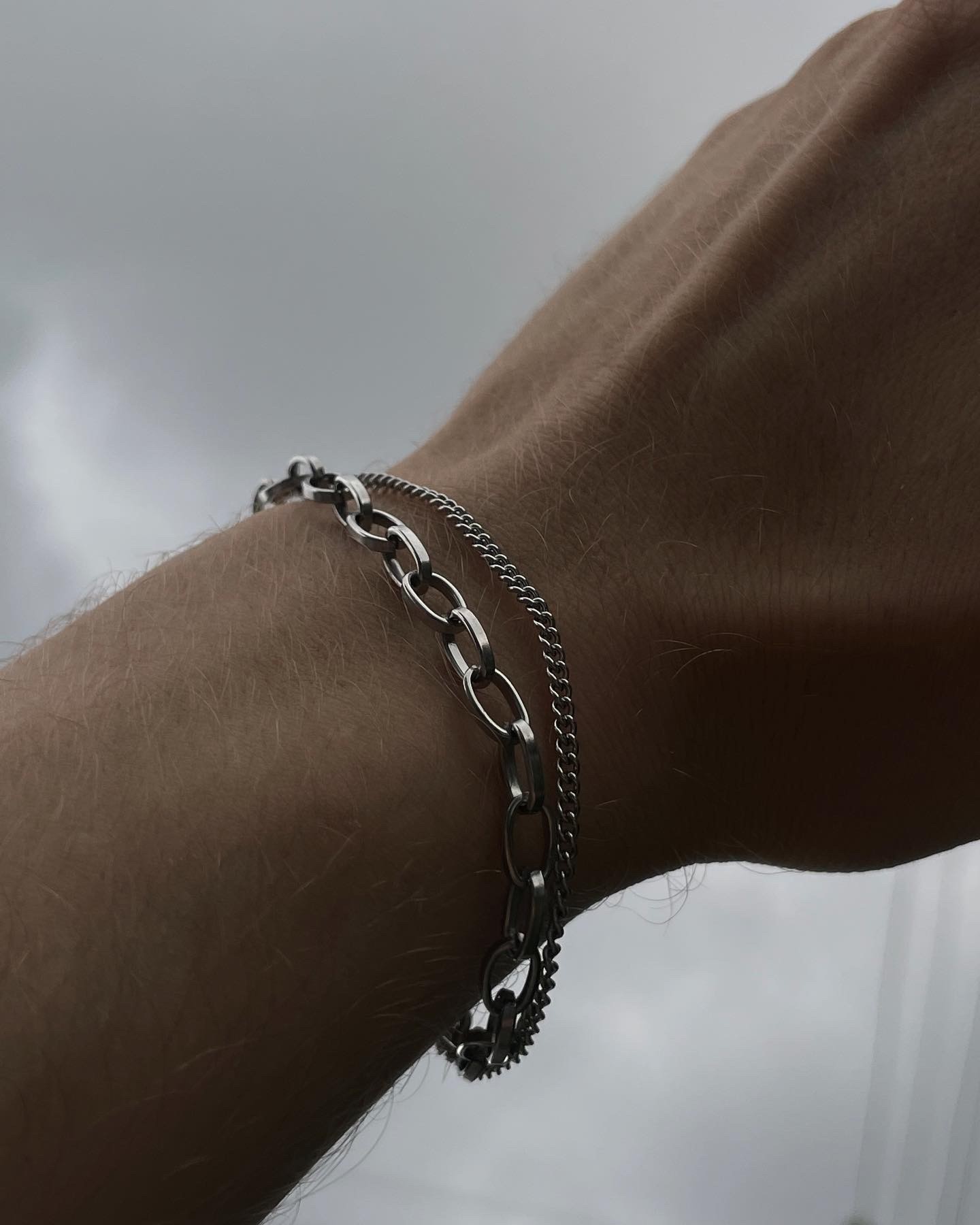 Tiny-Thick Chain Bracelet 