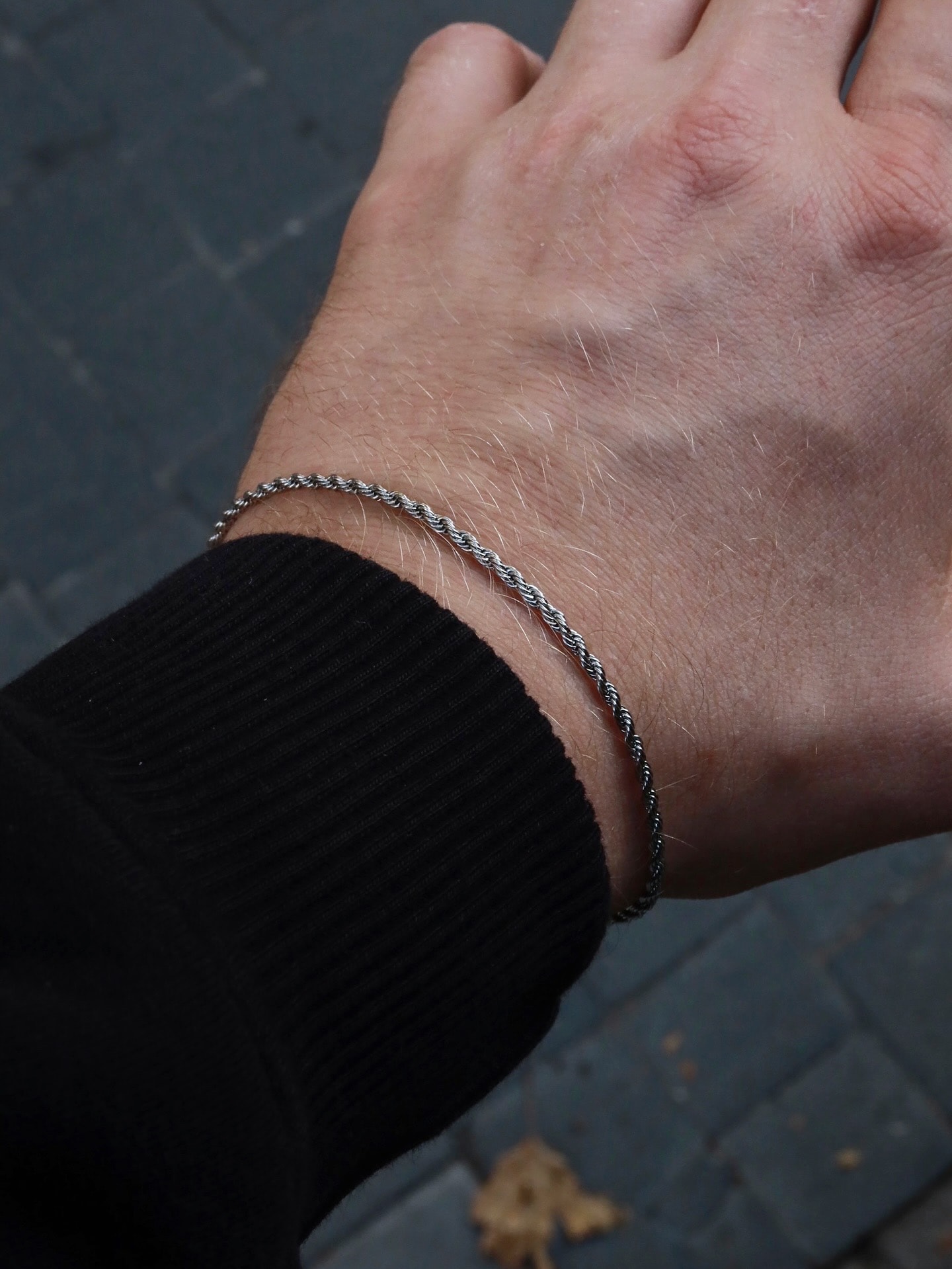 Slim Chain Auger Bracelet ⛓️