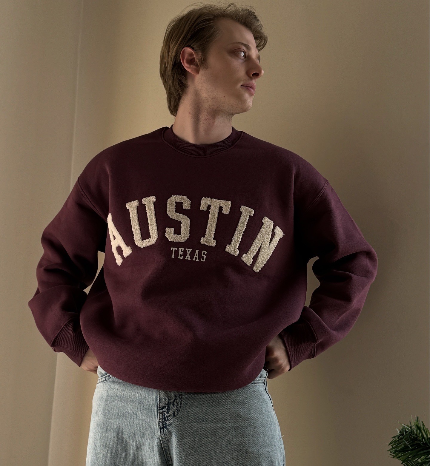 AUSTIN Bordo Sweatshirt