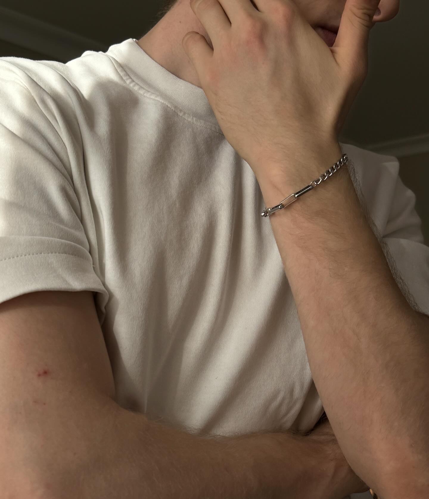D.C Silver Bracelet