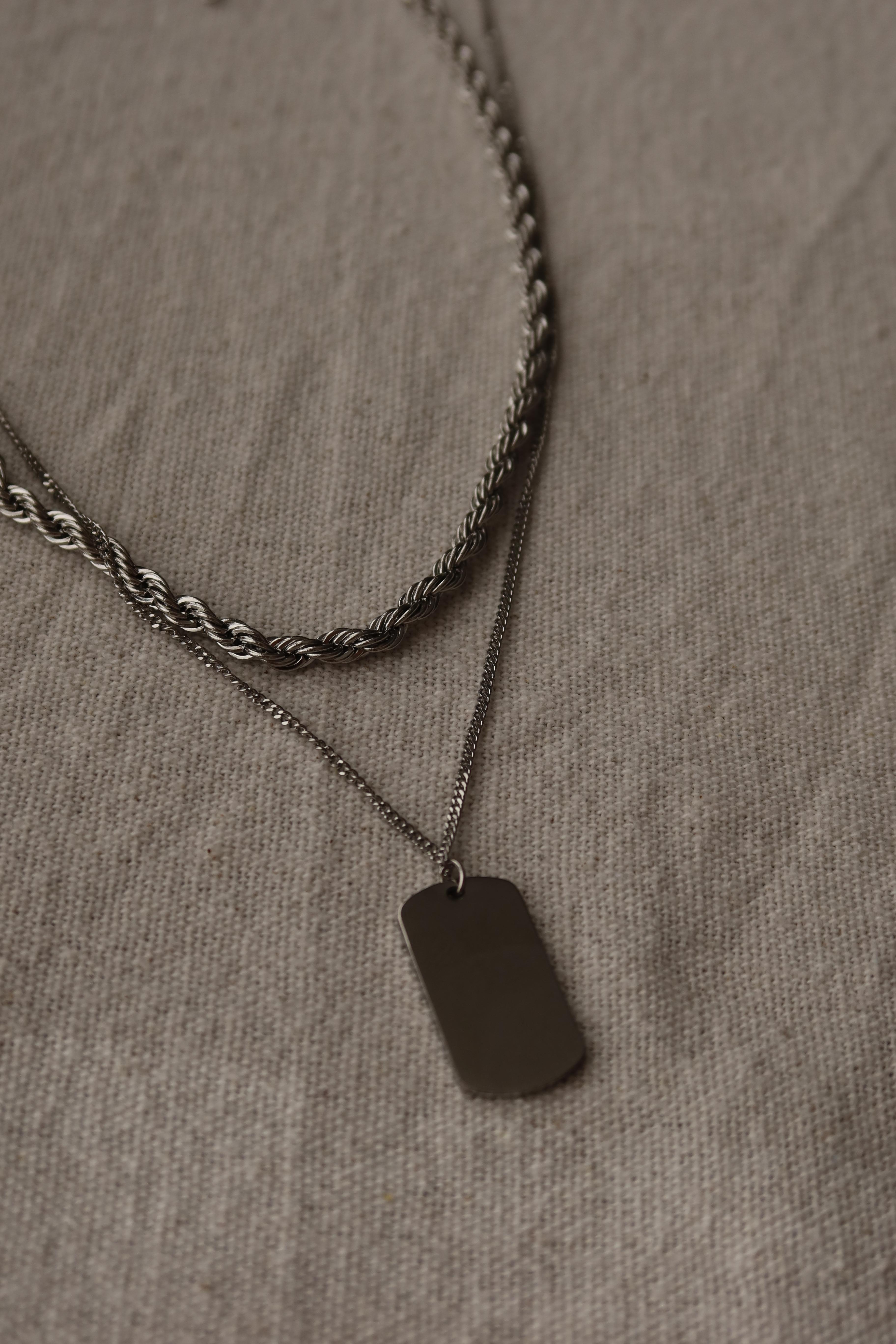 F.N Silver Necklace