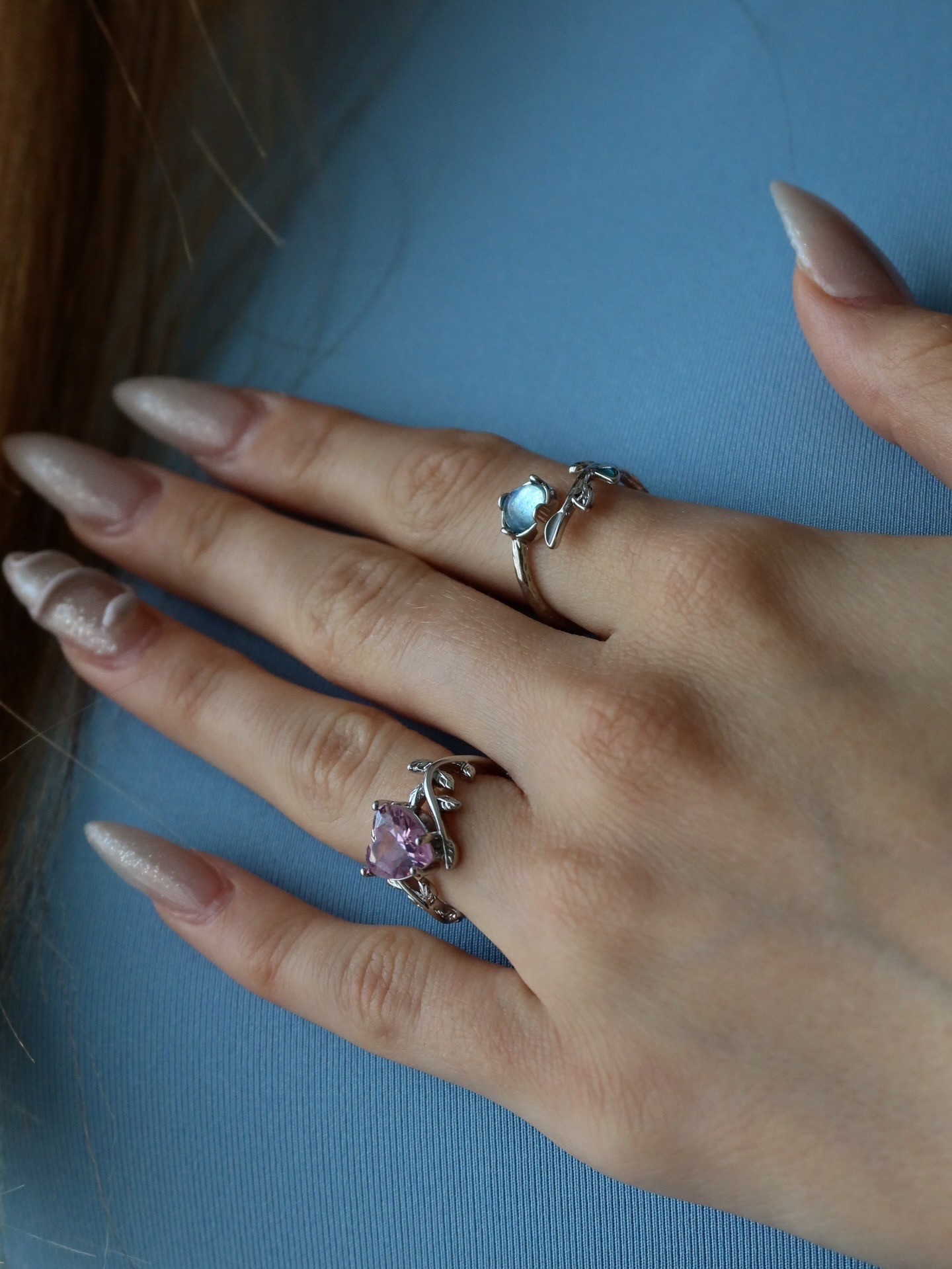 Rose Heart Vine Ring 🌸💖