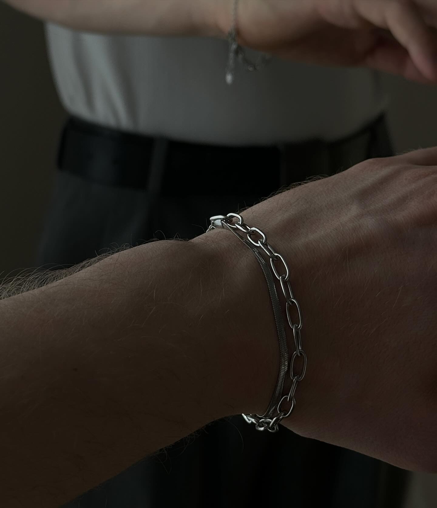 Z.L Two Chain Bracelet
