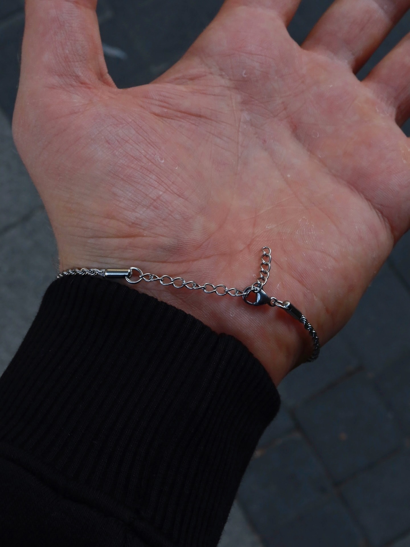 Slim Chain Auger Bracelet ⛓️