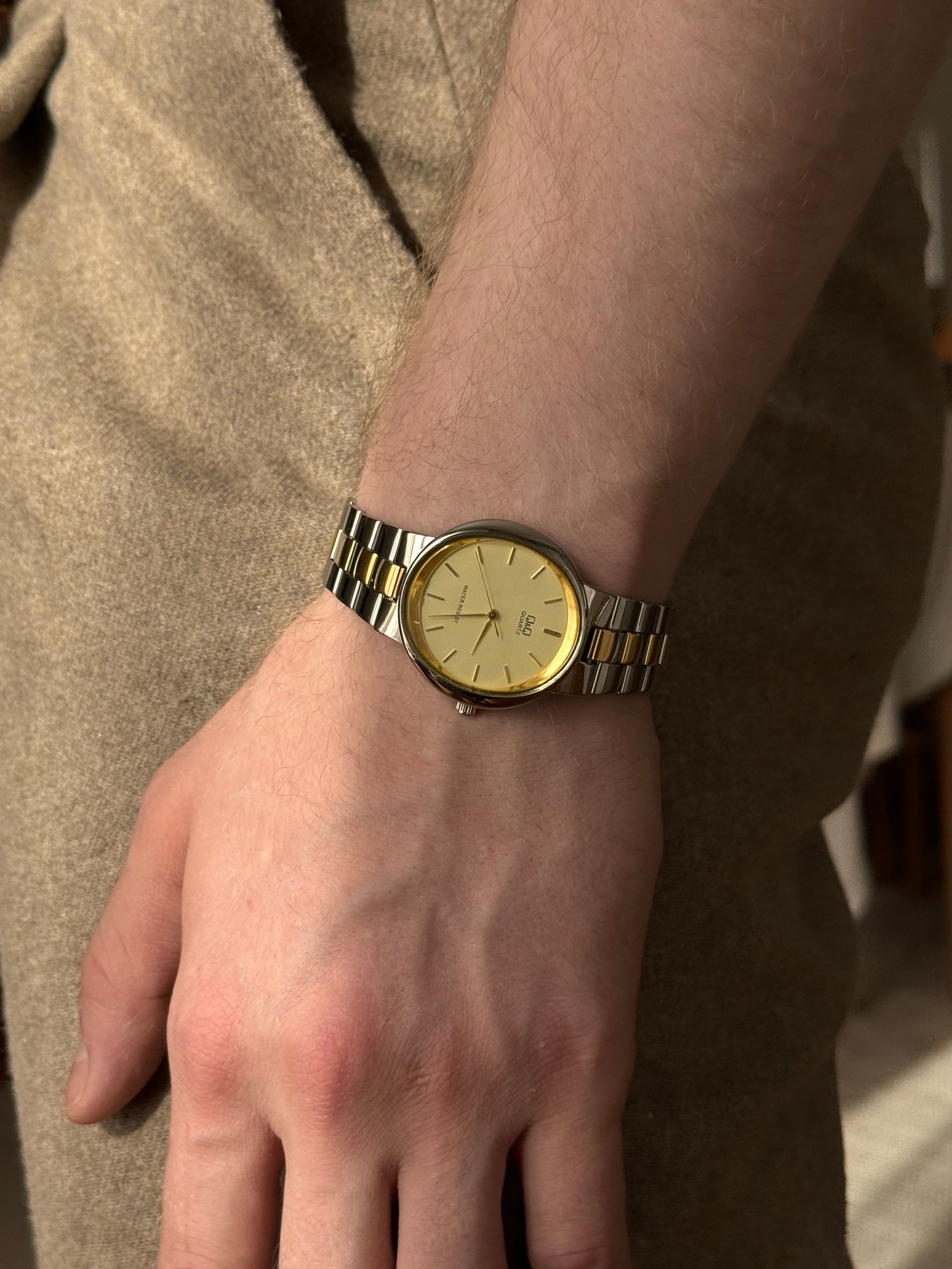 S.T Gold-Silver Vintage Wristwatch 