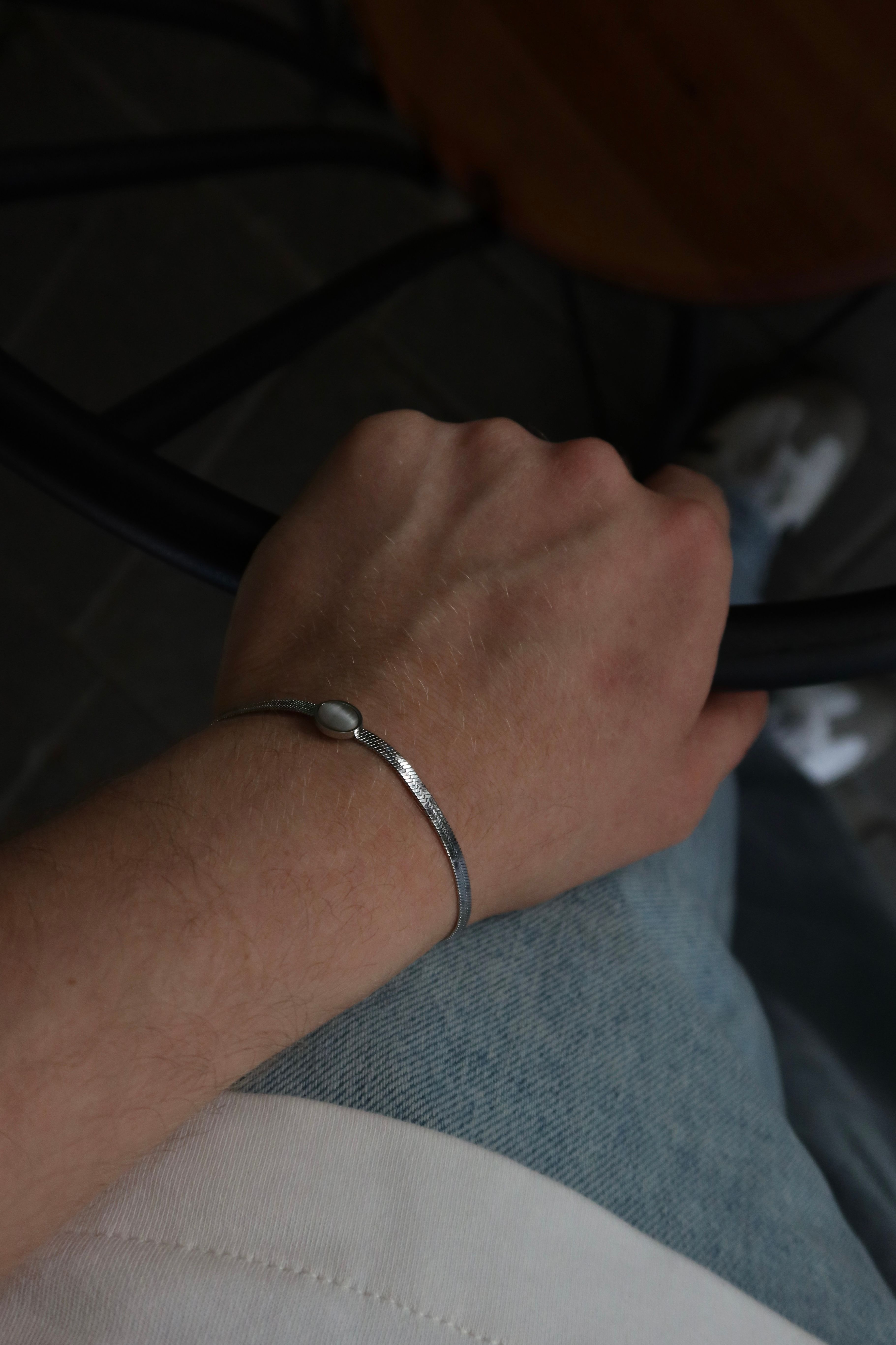 Grey Stone Vintage Bracelet