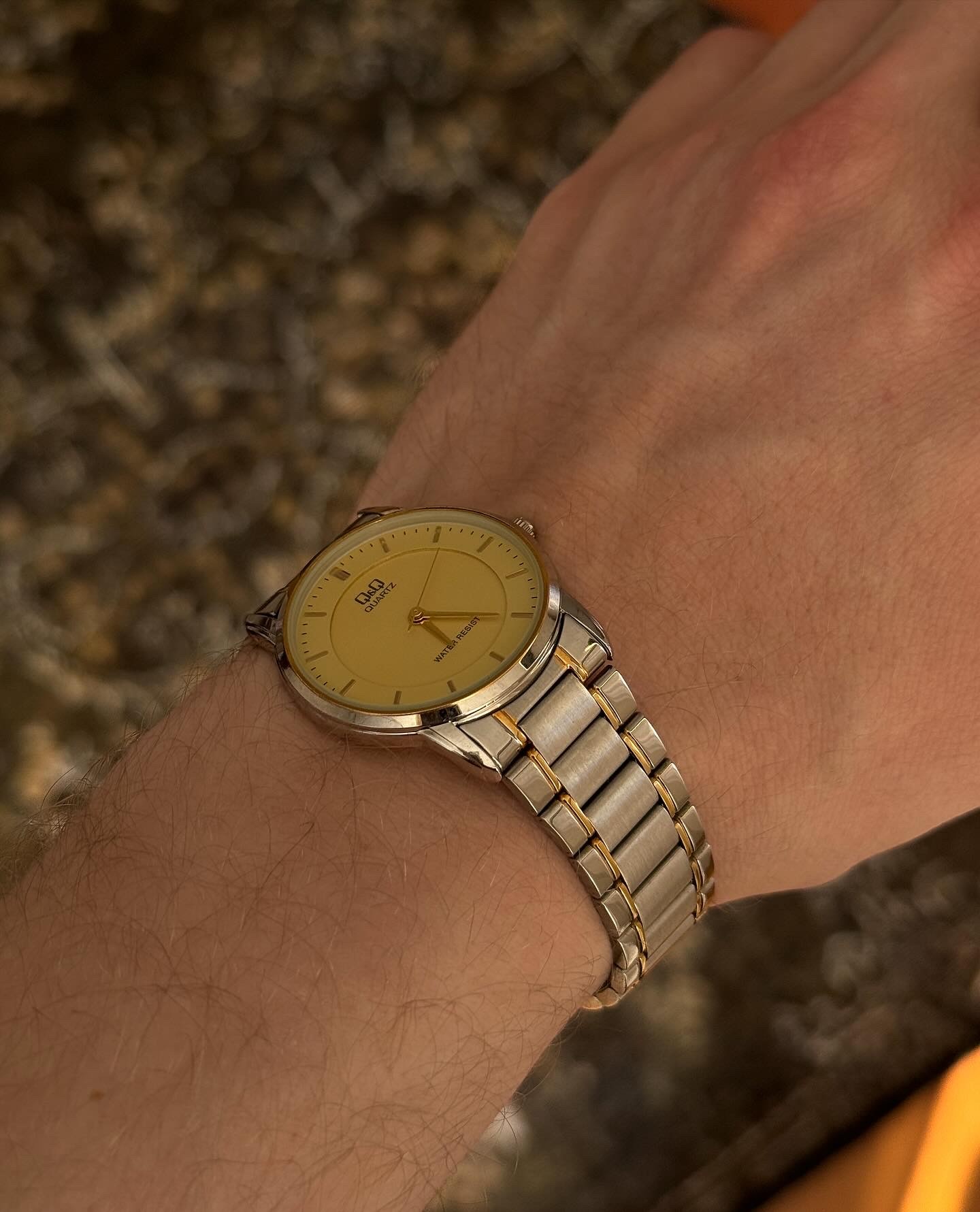 G.M.L Gold-Silver Vintage Wristwatch 
