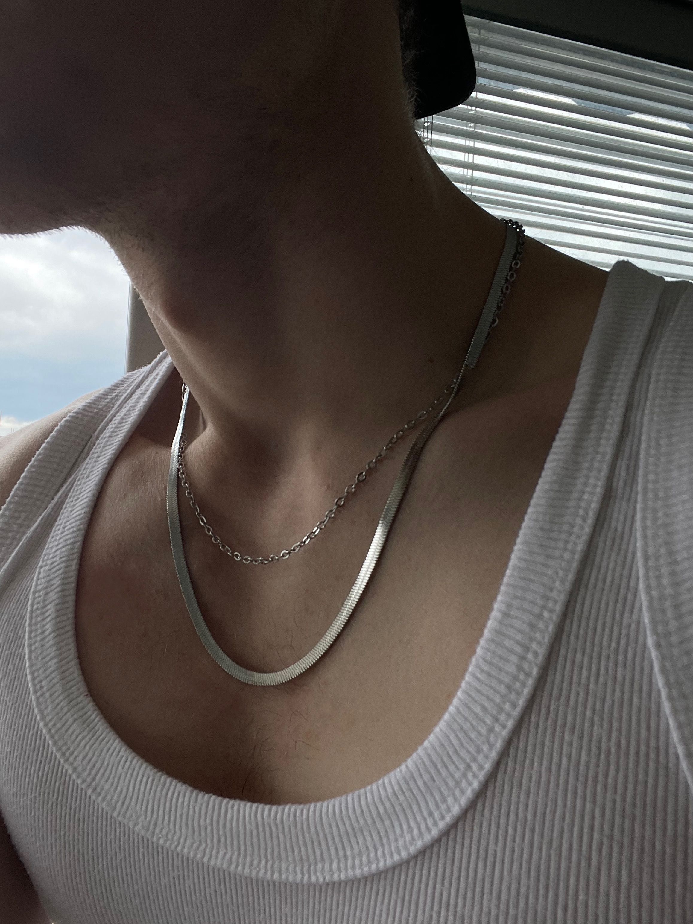 Mirror-Chain Necklace