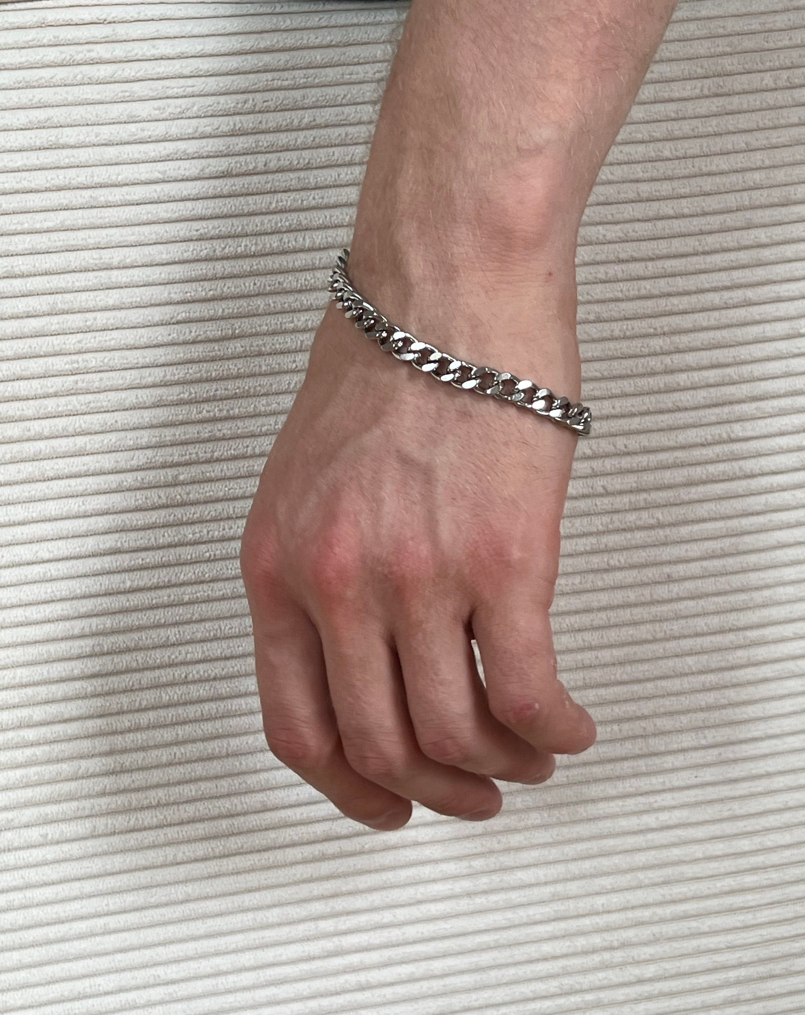 Thick Chain Steel Bracelet 