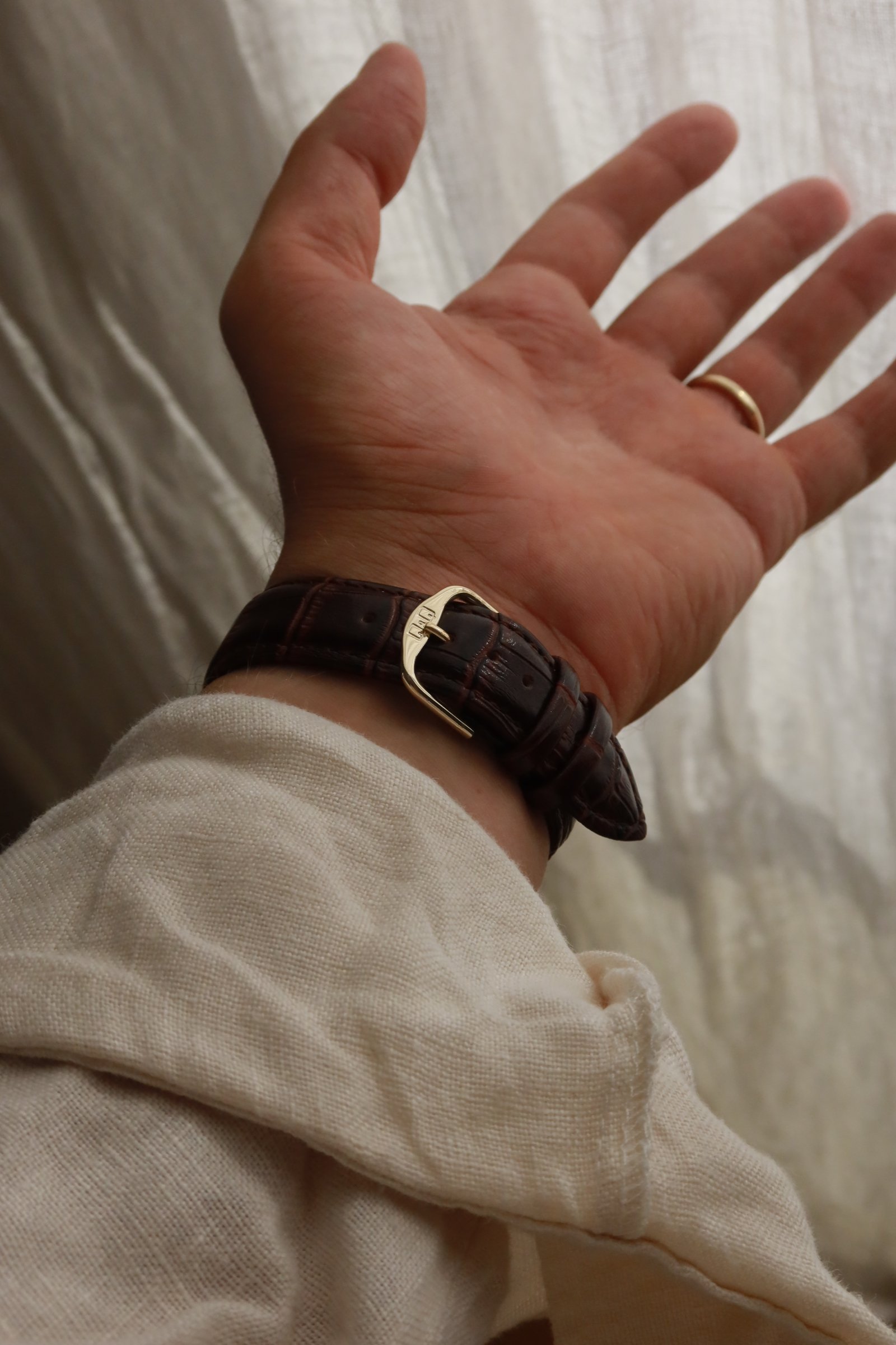 Golden Era Brown Wristwatch 
