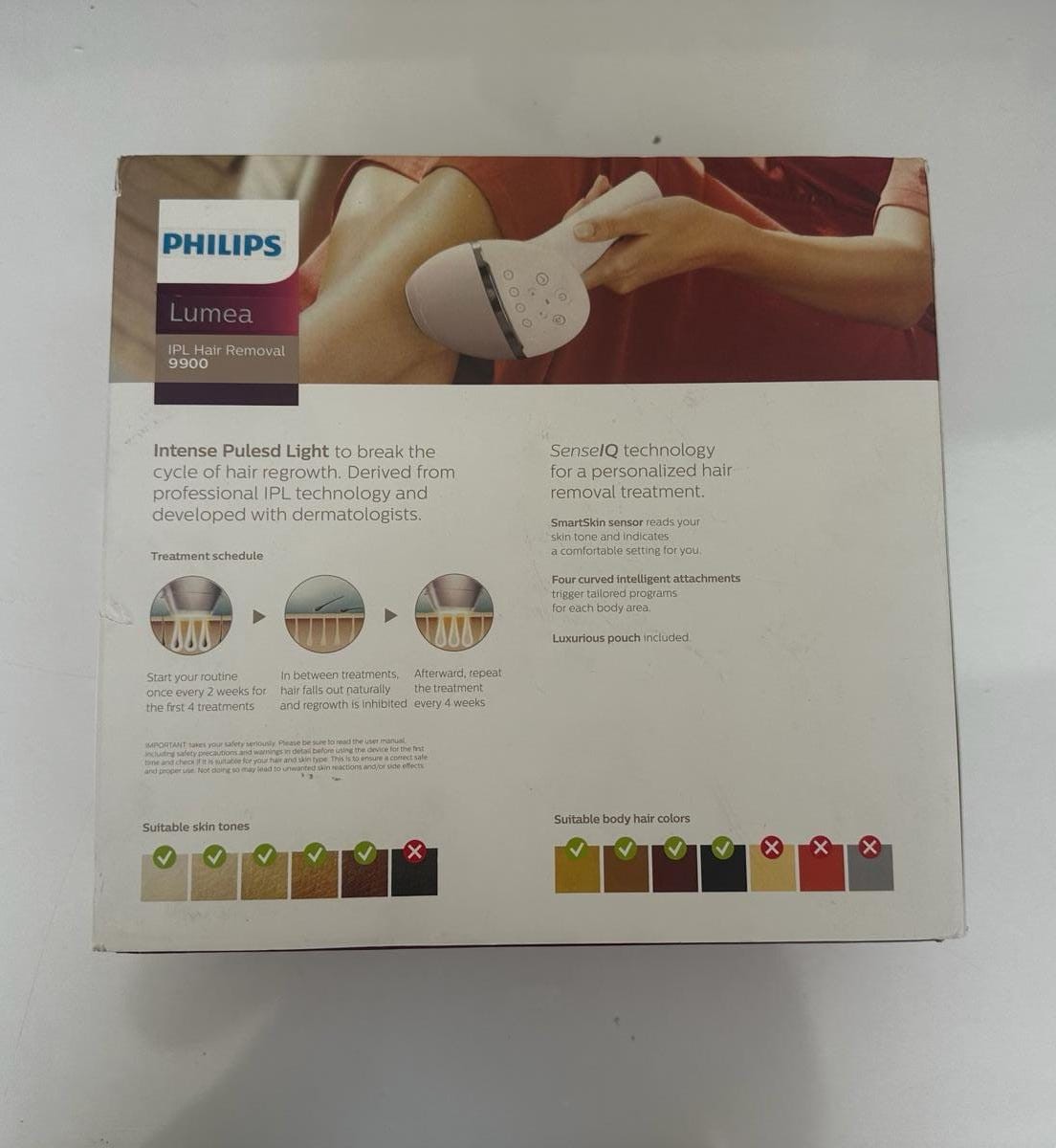 Philips Lumea Lazer  Epilasyon IPL3033 - 9900