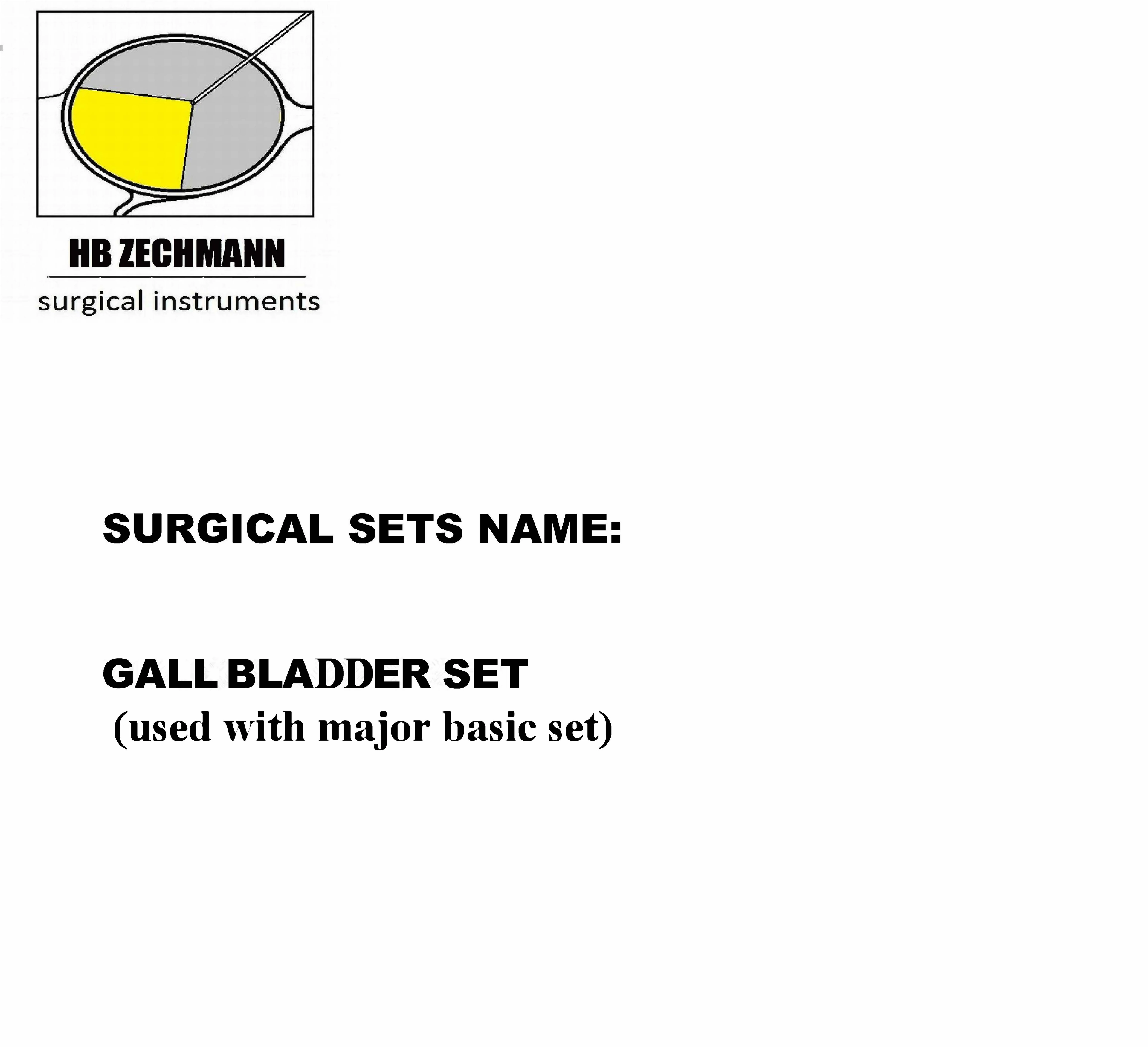GALL BLADDER SET-HB Zechmann