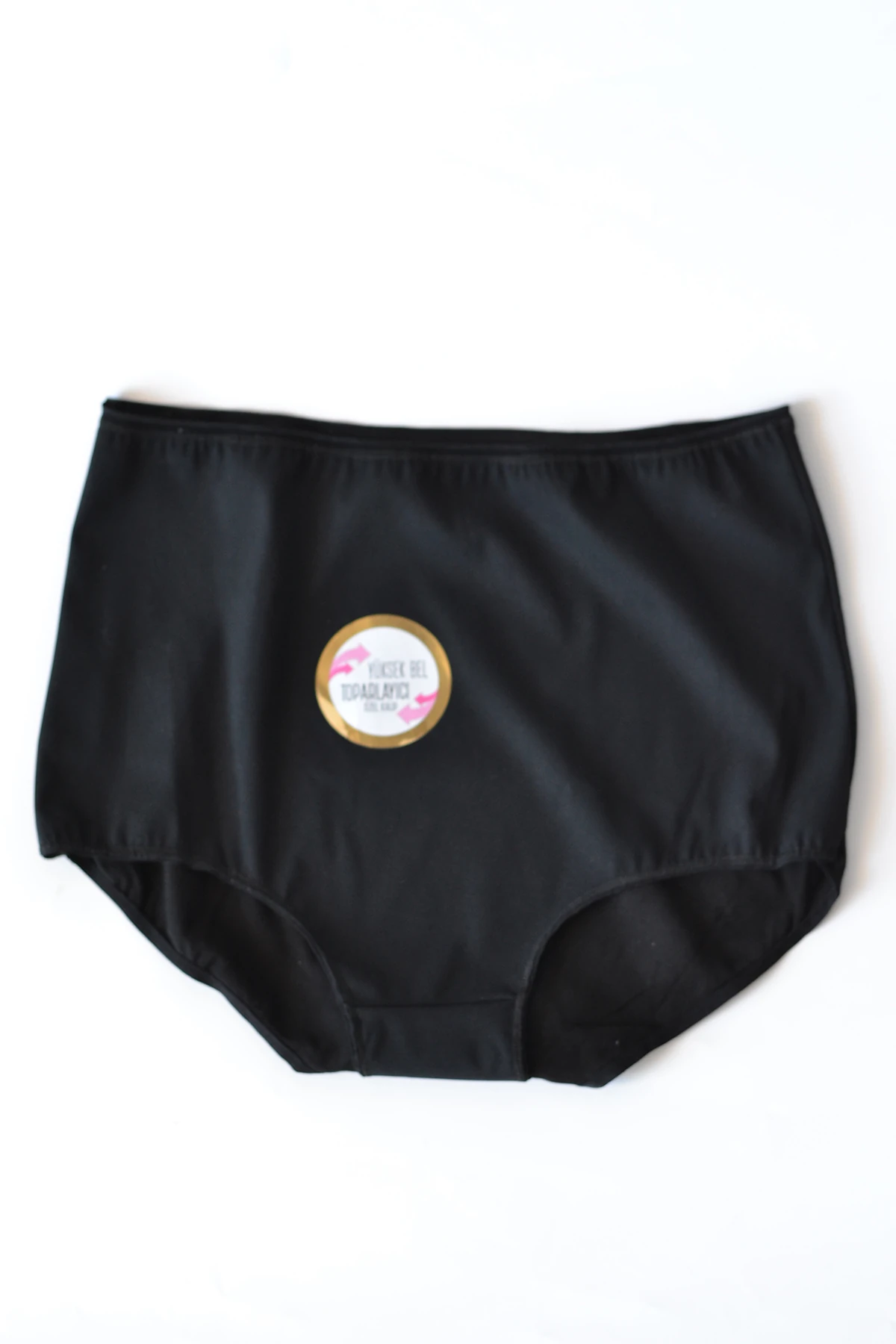 Yüksek Bel Korse Kadın Külot - Siyah