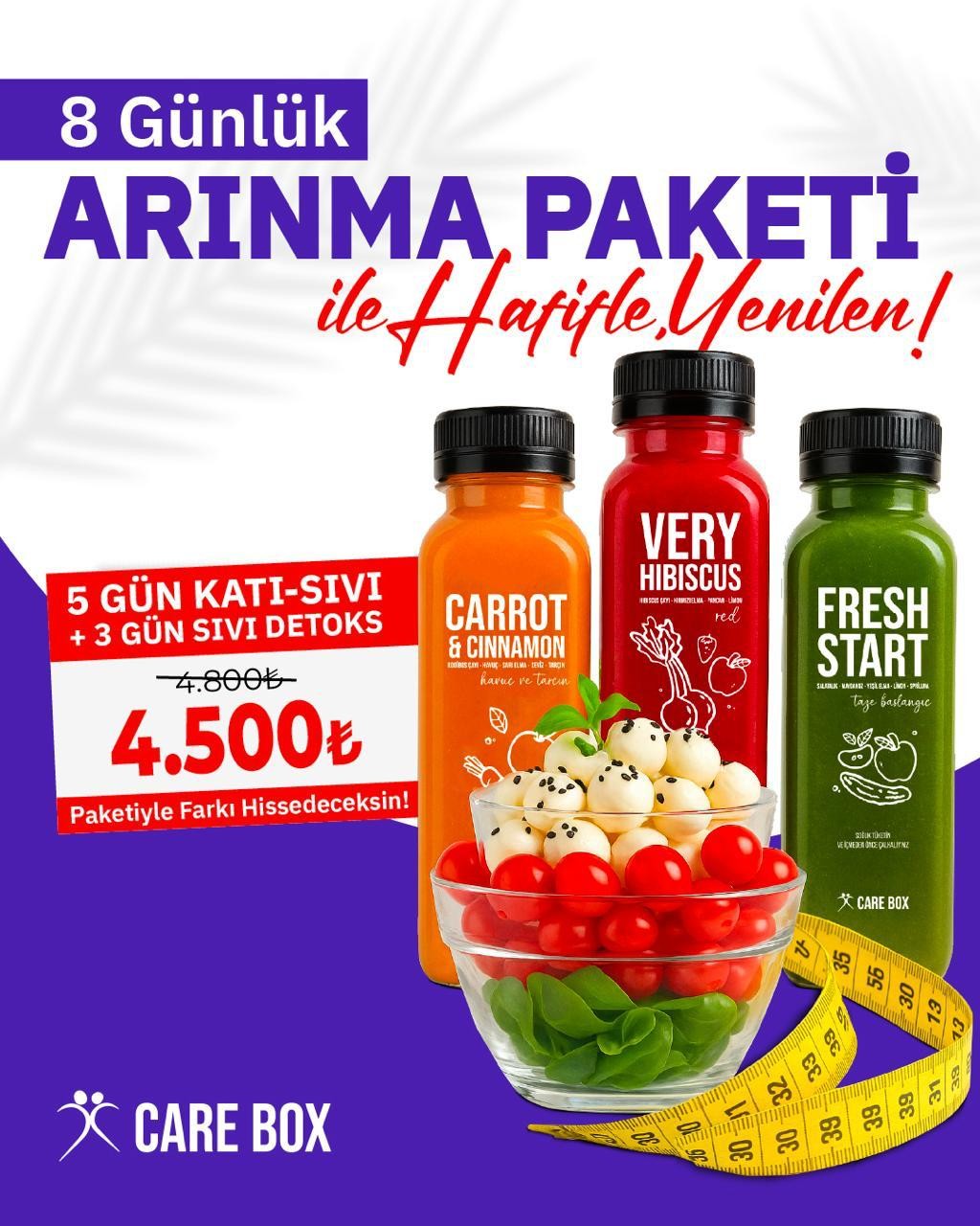 Arınma Detoksu 8 Günlük