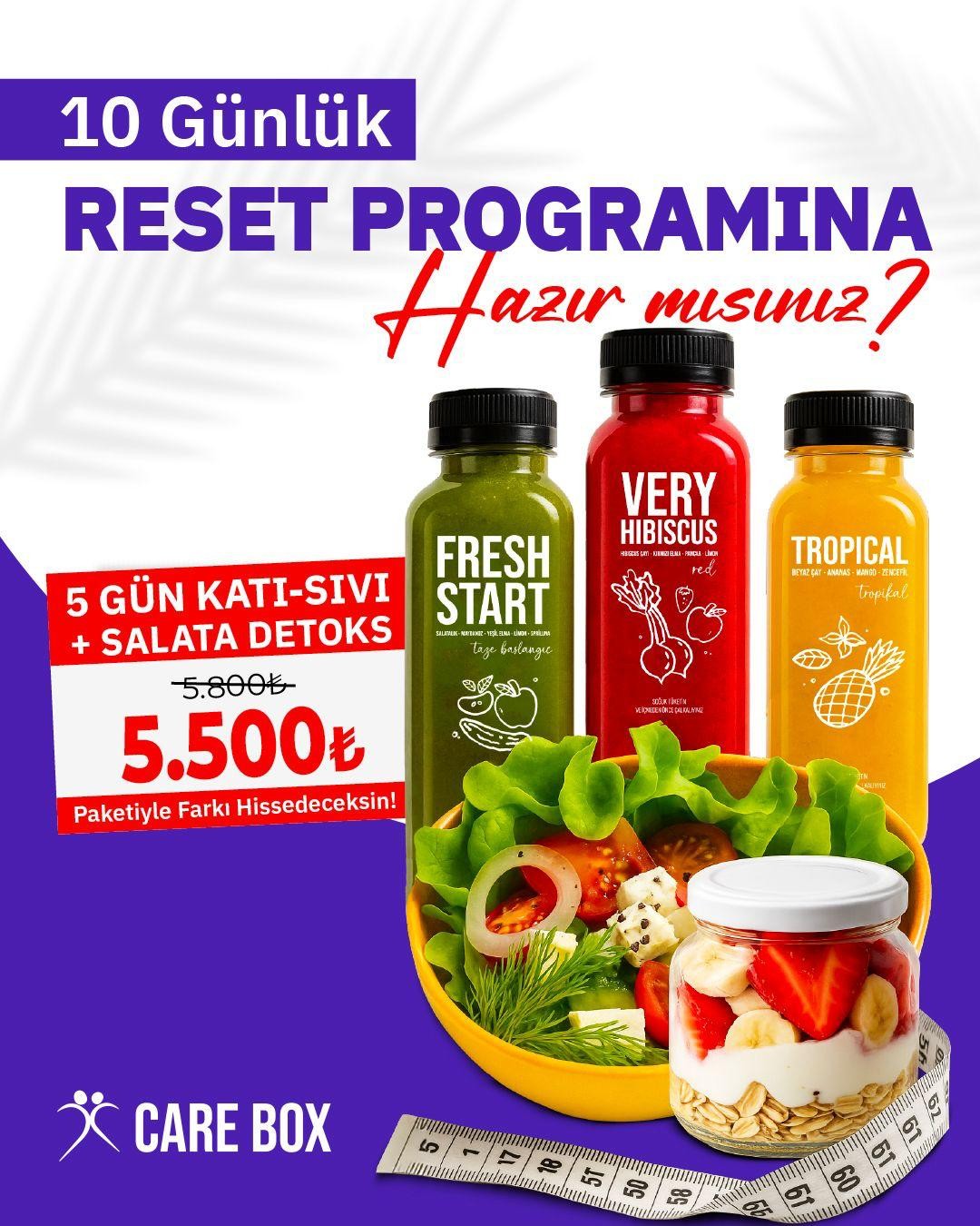Reset Detoksu 10 Günlük