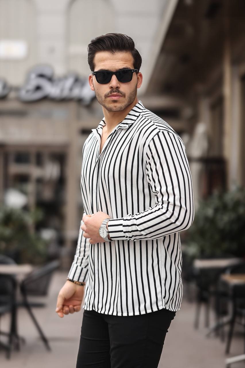 Wafle Uzun Kol Gömlek