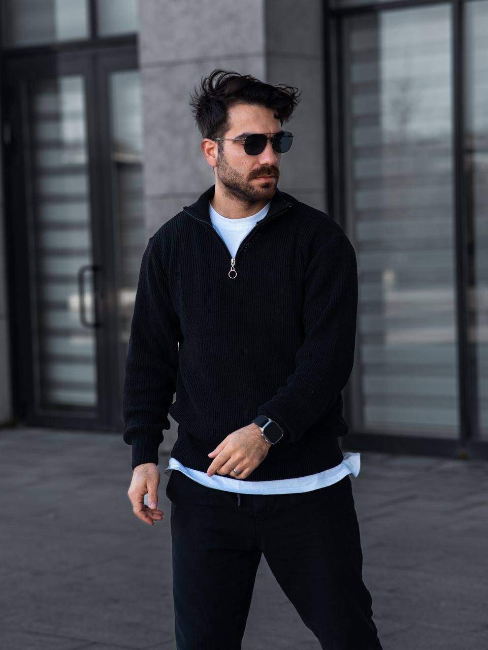 Selanik Fermuarlı Triko