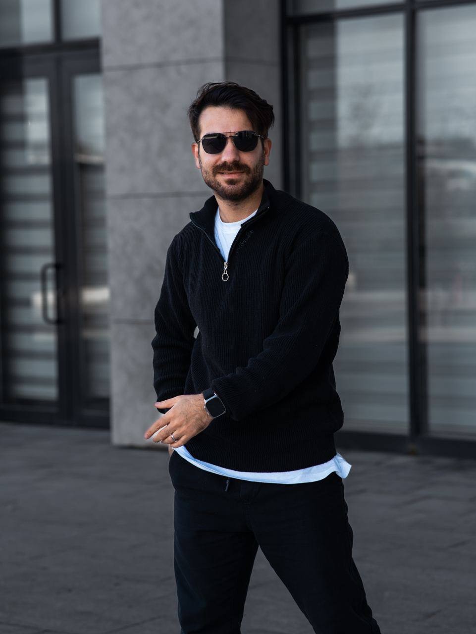 Selanik Fermuarlı Triko