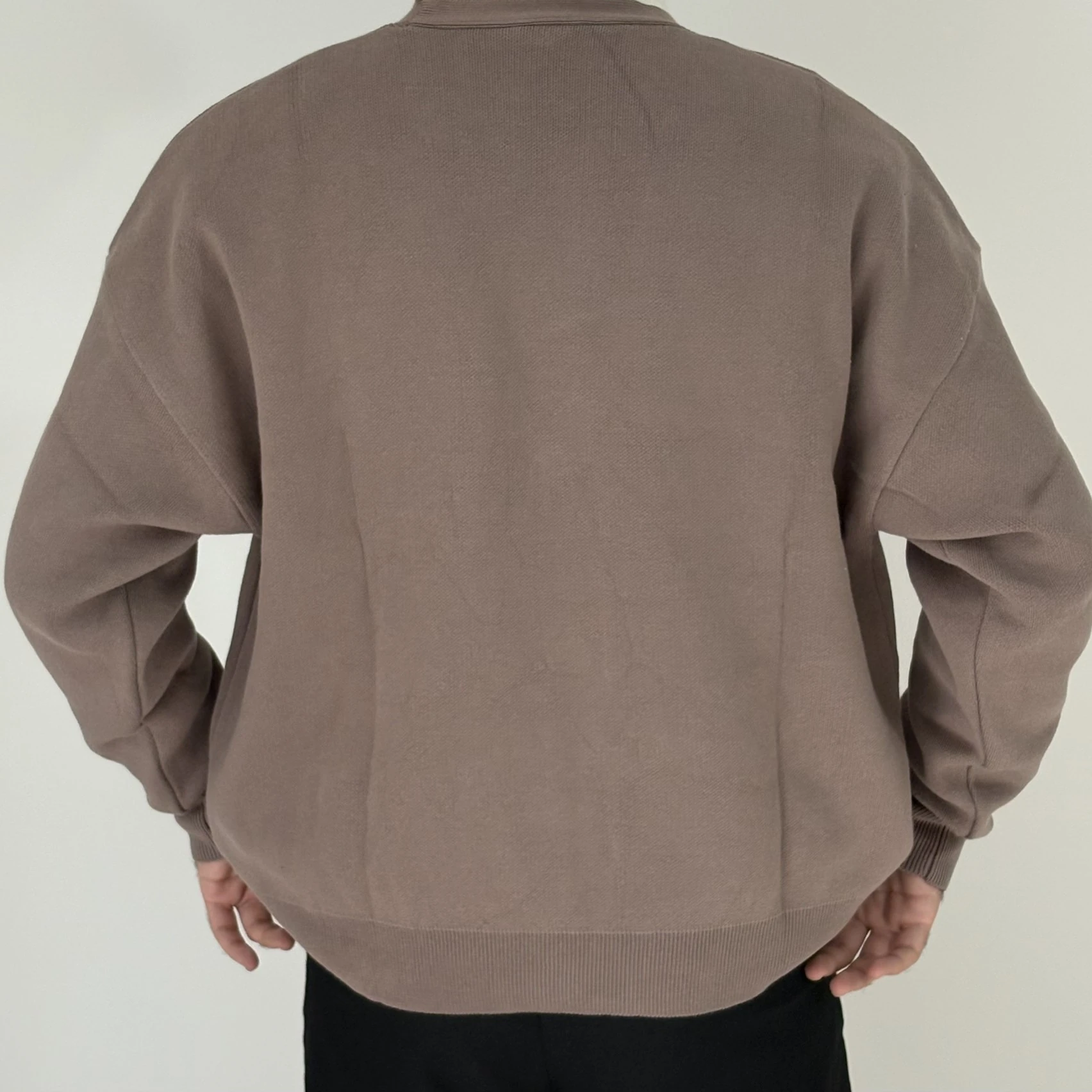 Zeron Düğmeli Oversize Triko Hırka 