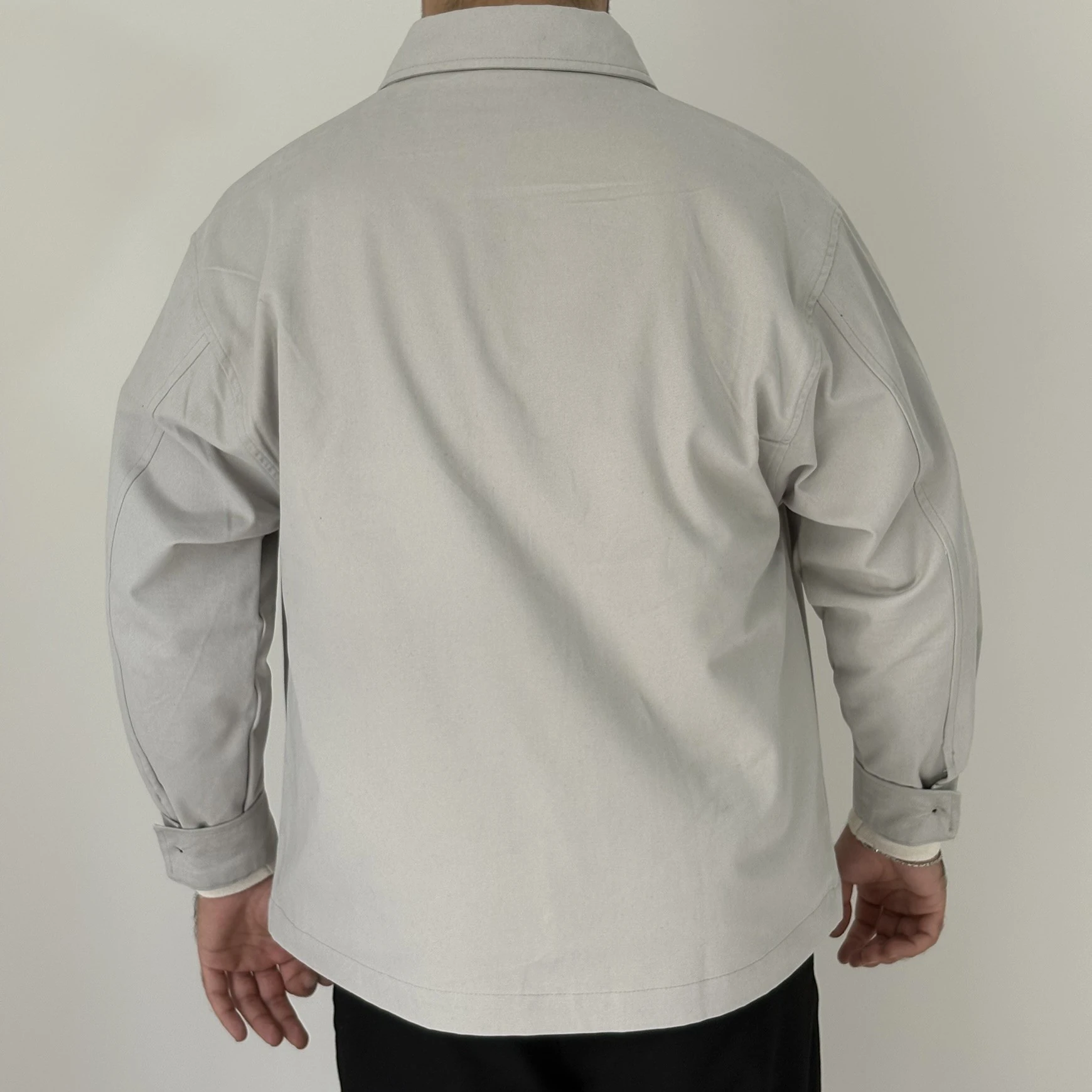 Tek Cepli Overshirt Ceket