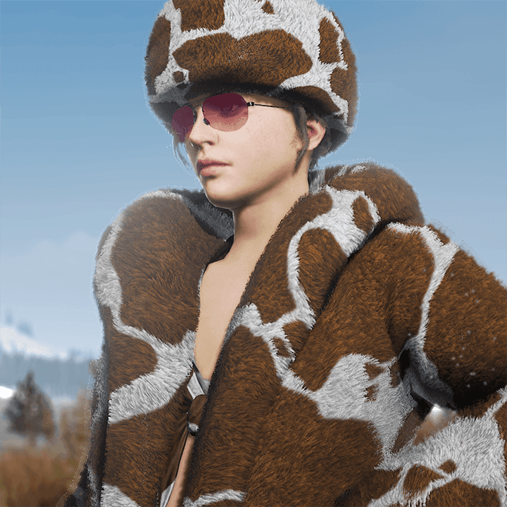 STEAM PUBG "YEAR OF THE COW" OUTFIT 4 SET